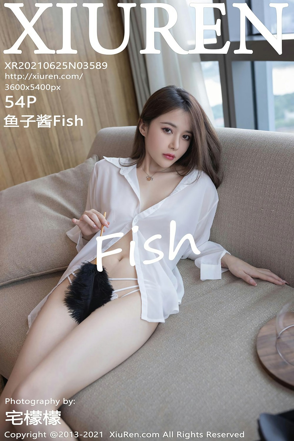 [XiuRen秀人网] 2021.06.25 No.3589 鱼子酱Fish [54+1P]-第1张图片-宅男套图吧