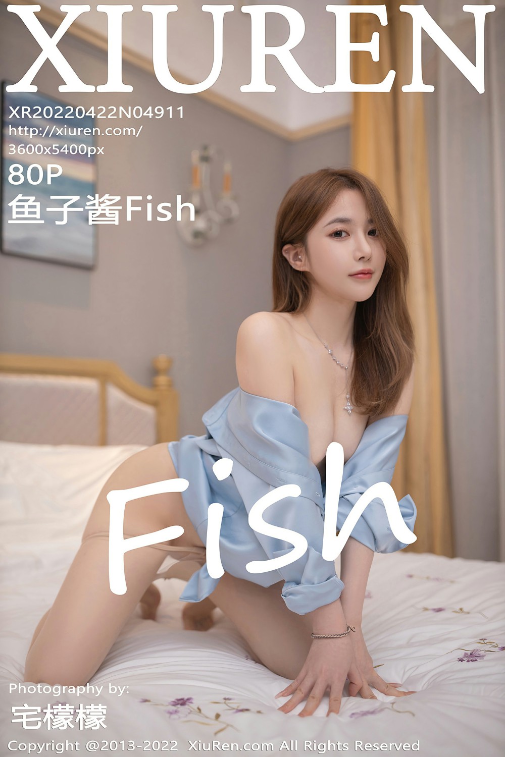 [XiuRen秀人网] 2022.04.22 No.4911 鱼子酱Fish [80+1P]