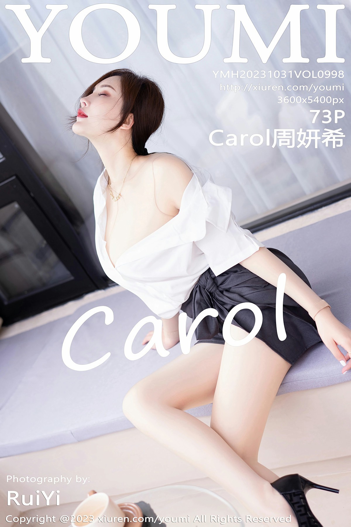 [YOUMI尤蜜荟] 2023.10.31 VOL.998 Carol周妍希 [73+1P]