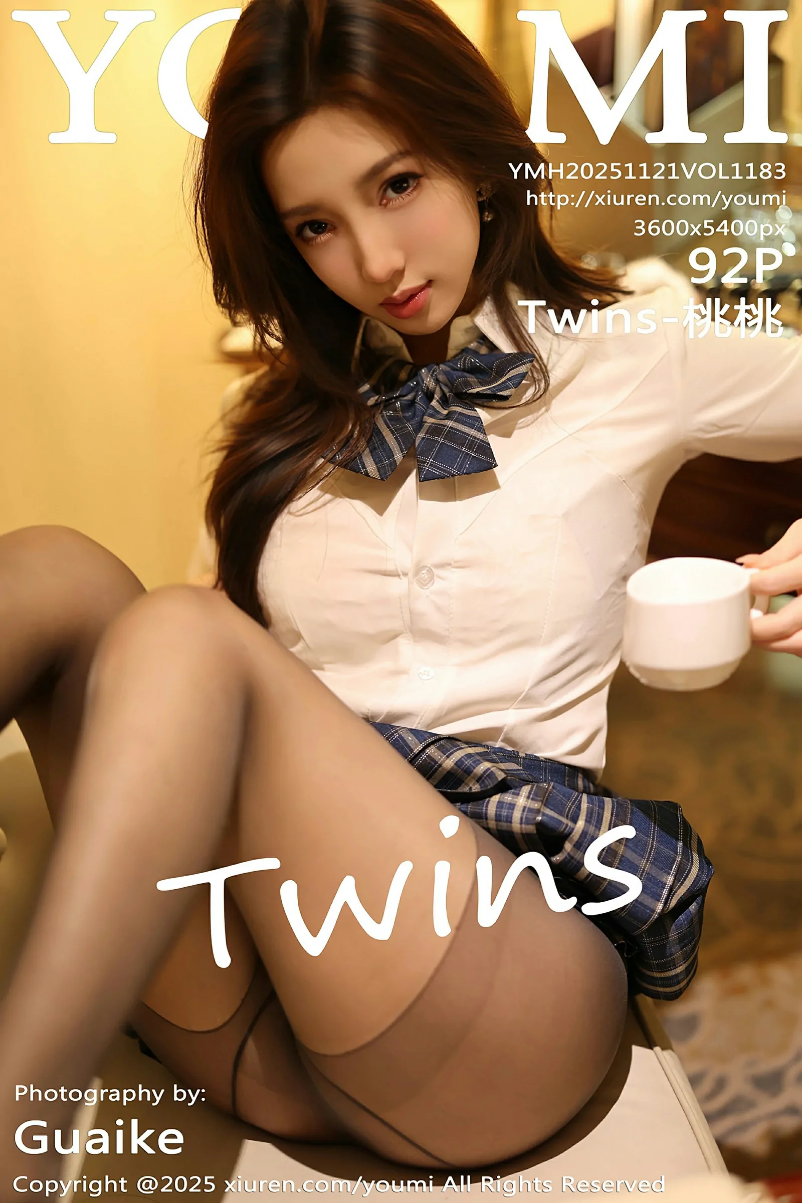 [YOUMI尤蜜荟] 2025.11.21 VOL.1183 Twins-桃桃