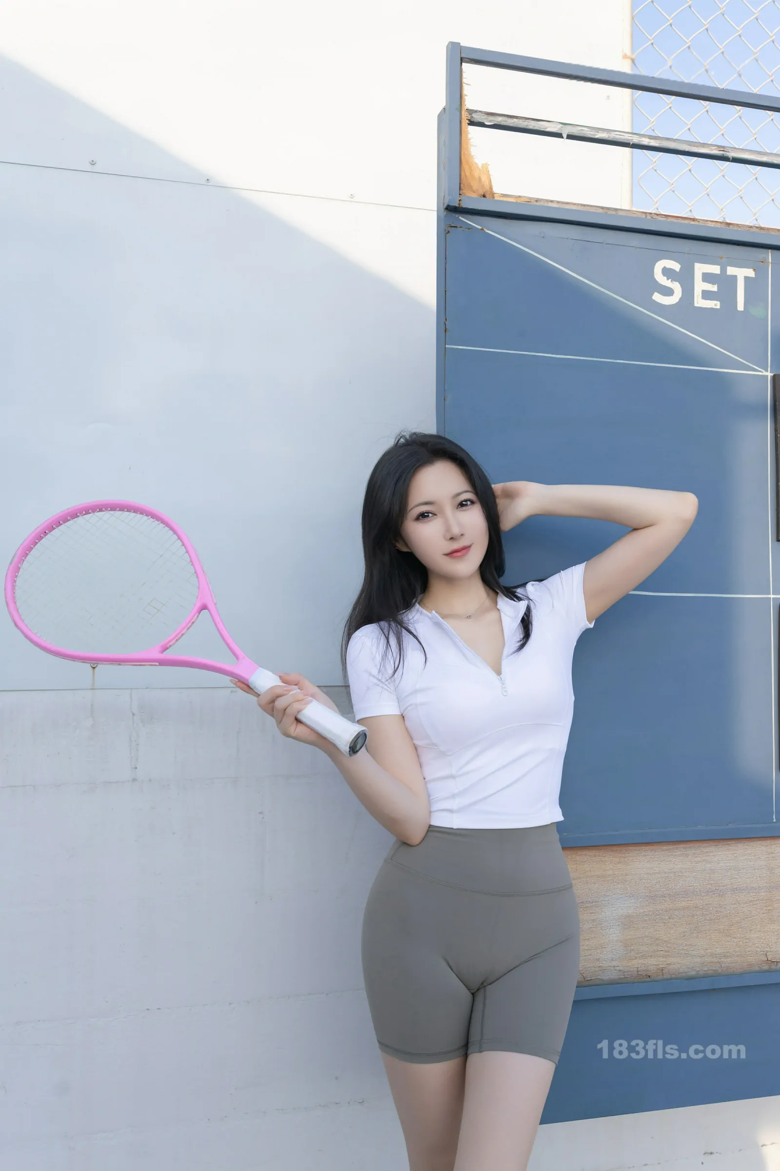 xiuren秀人网福利鱼子酱Fish大尺度私拍写真网球场-第2张图片-宅男套图吧