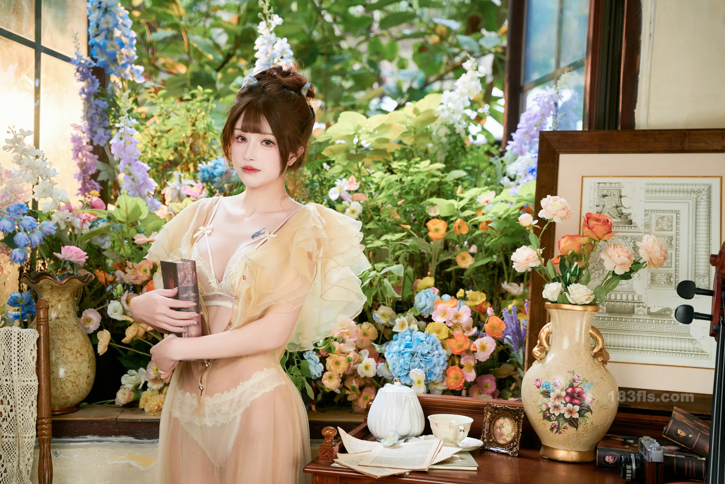 鹿八岁baby - 深林的洁白花语-第2张图片-宅男套图吧 鹿八岁baby - 深林的洁白花语-第2张图片-宅男套图吧