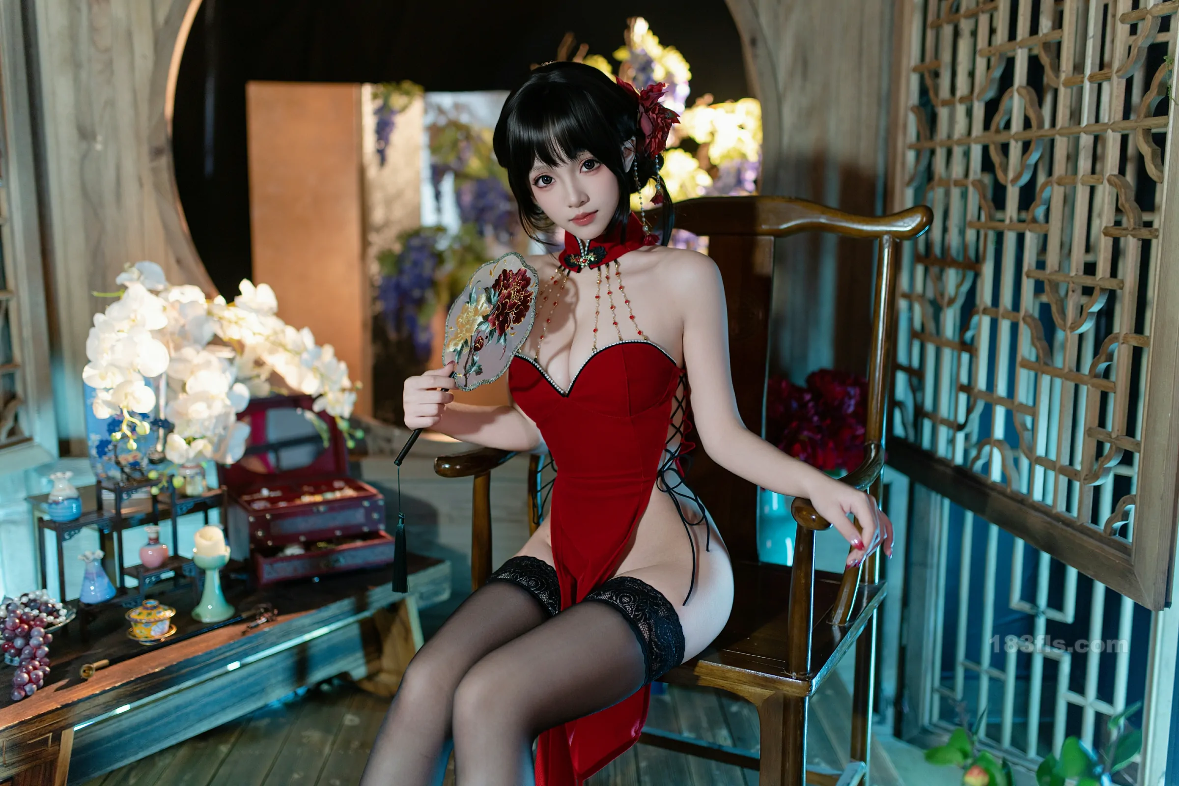 Bangni邦尼 - 元旦旗袍-第2张图片-宅男套图吧