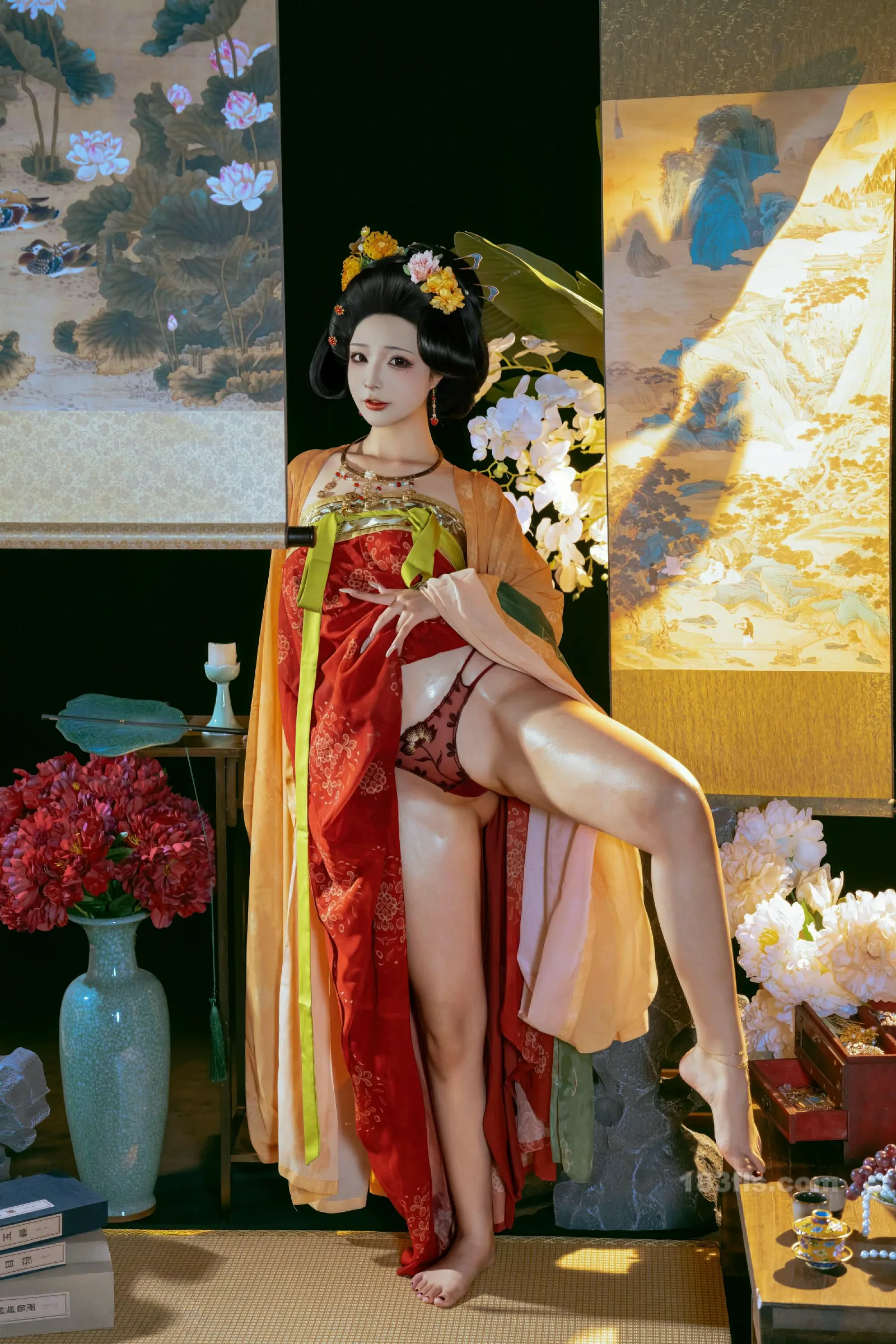 yuuhui玉汇 (Kokuhui) – 唐宫夜宴-第3张图片-宅男套图吧