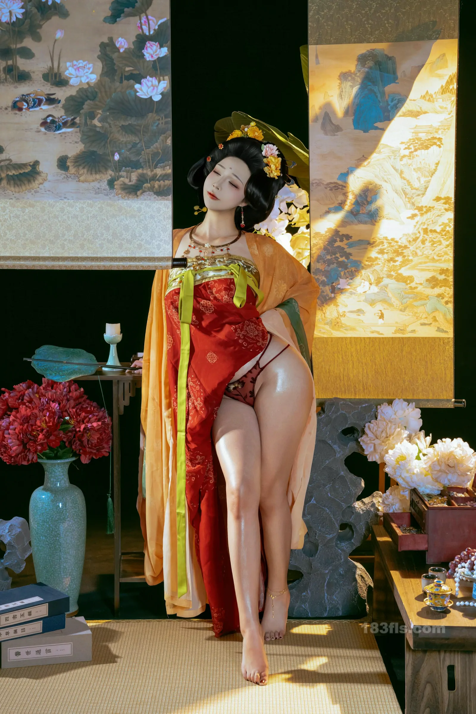 yuuhui玉汇 (Kokuhui) – 唐宫夜宴-第6张图片-宅男套图吧