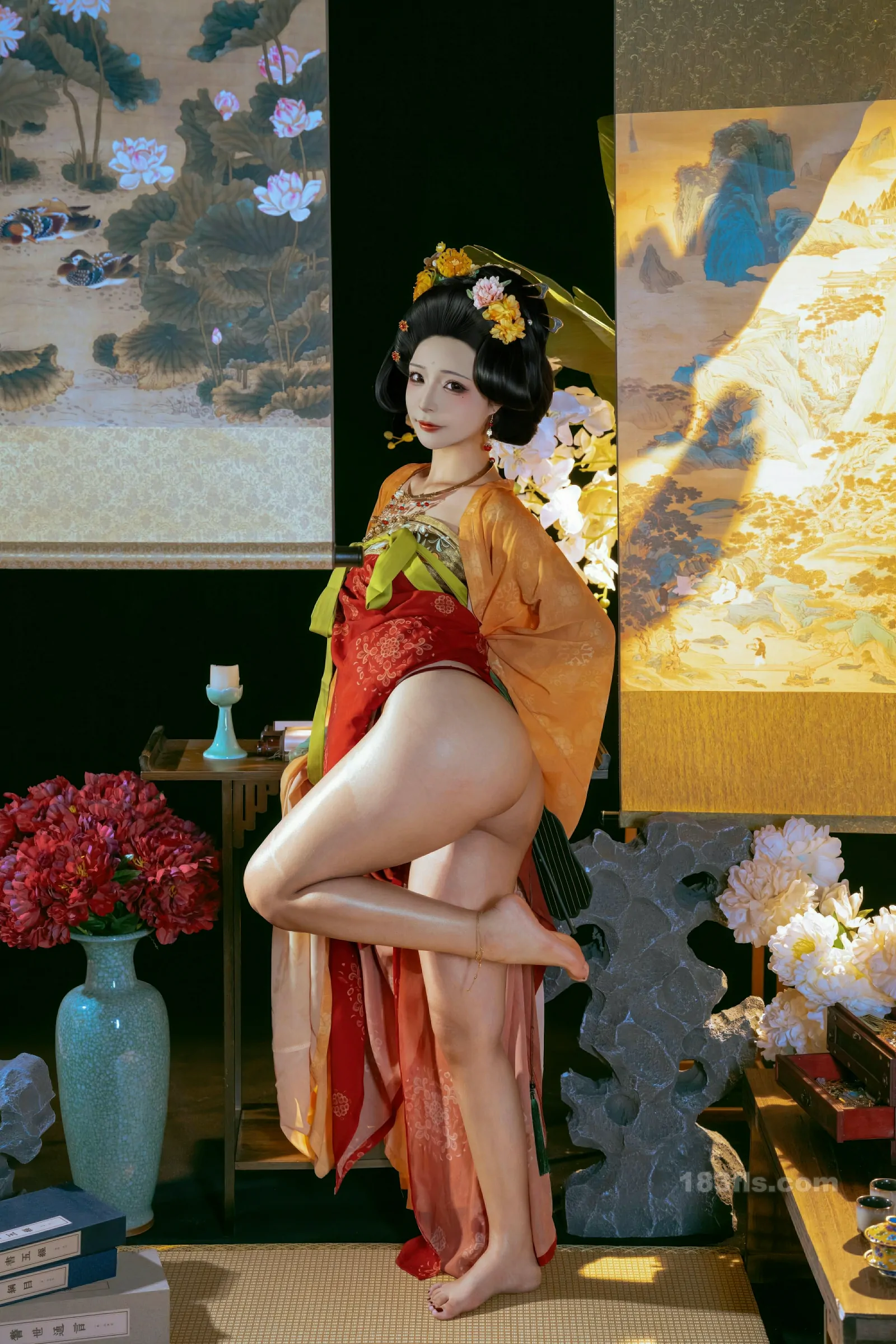 yuuhui玉汇 (Kokuhui) – 唐宫夜宴-第4张图片-宅男套图吧