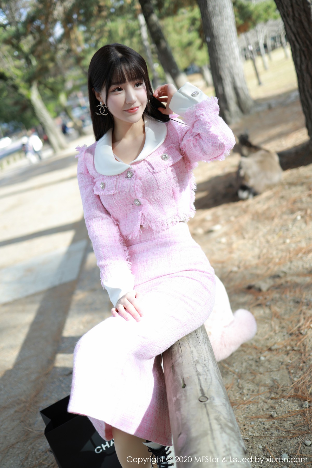 [MFStar模范学院]2020.03.02 VOL.278 朱可儿Flower[80+1P]-第2张图片-宅男套图吧