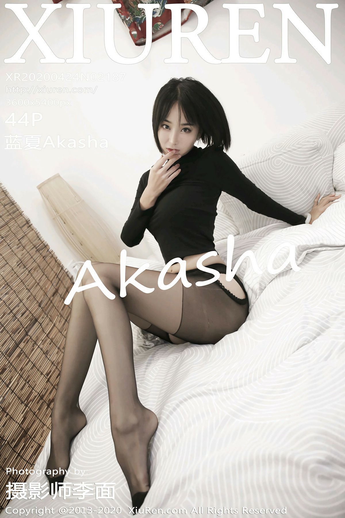[XiuRen秀人网] 2020.04.24 No.2187 蓝夏Akasha [44+1P]