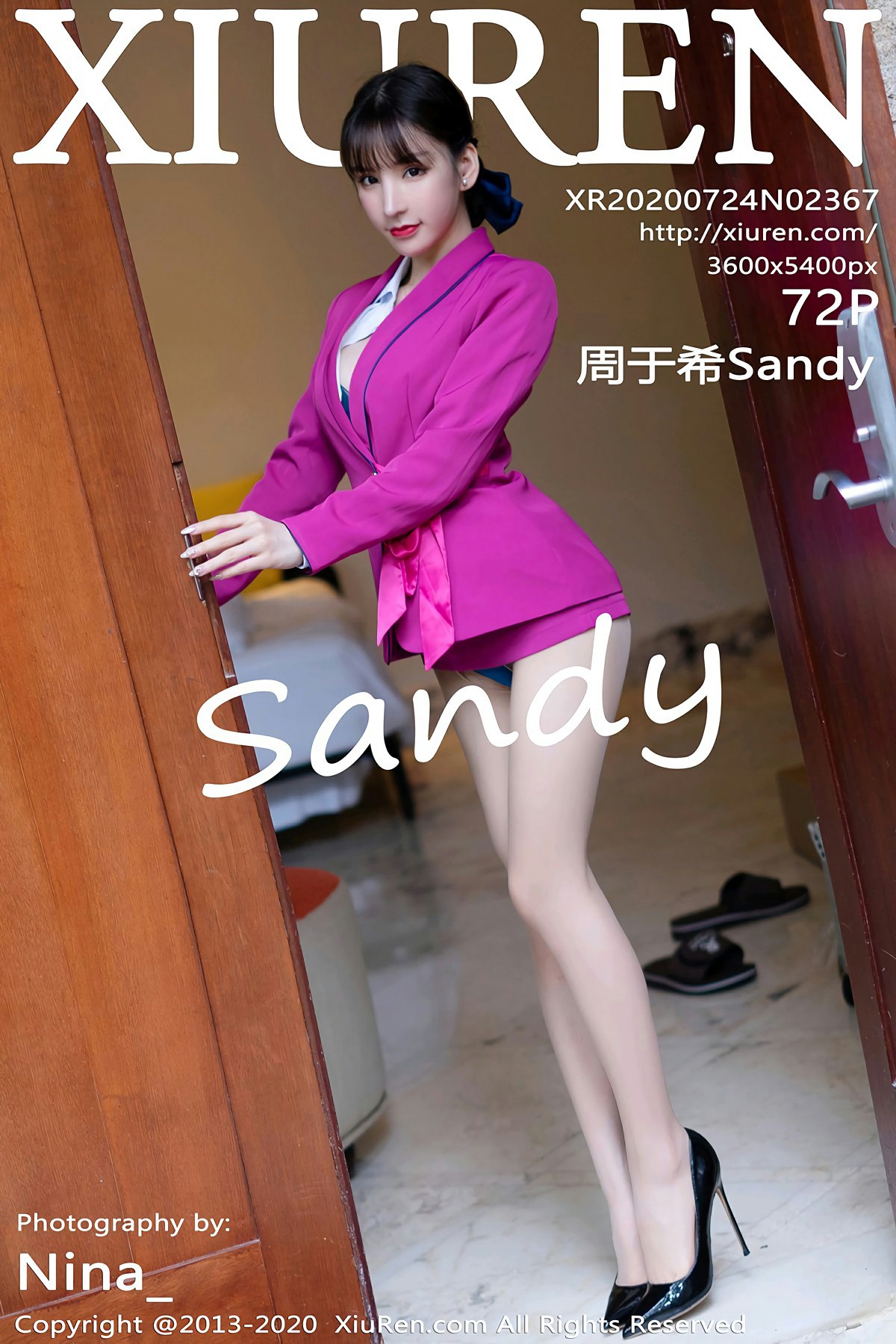 [XiuRen秀人网] 2020.07.24 No.2367 周于希Sandy [72+1P]