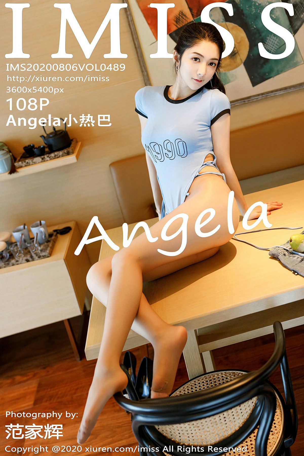 [IMISS爱蜜社] 2020.08.06 VOL.489 Angela小热巴 [108+1P]