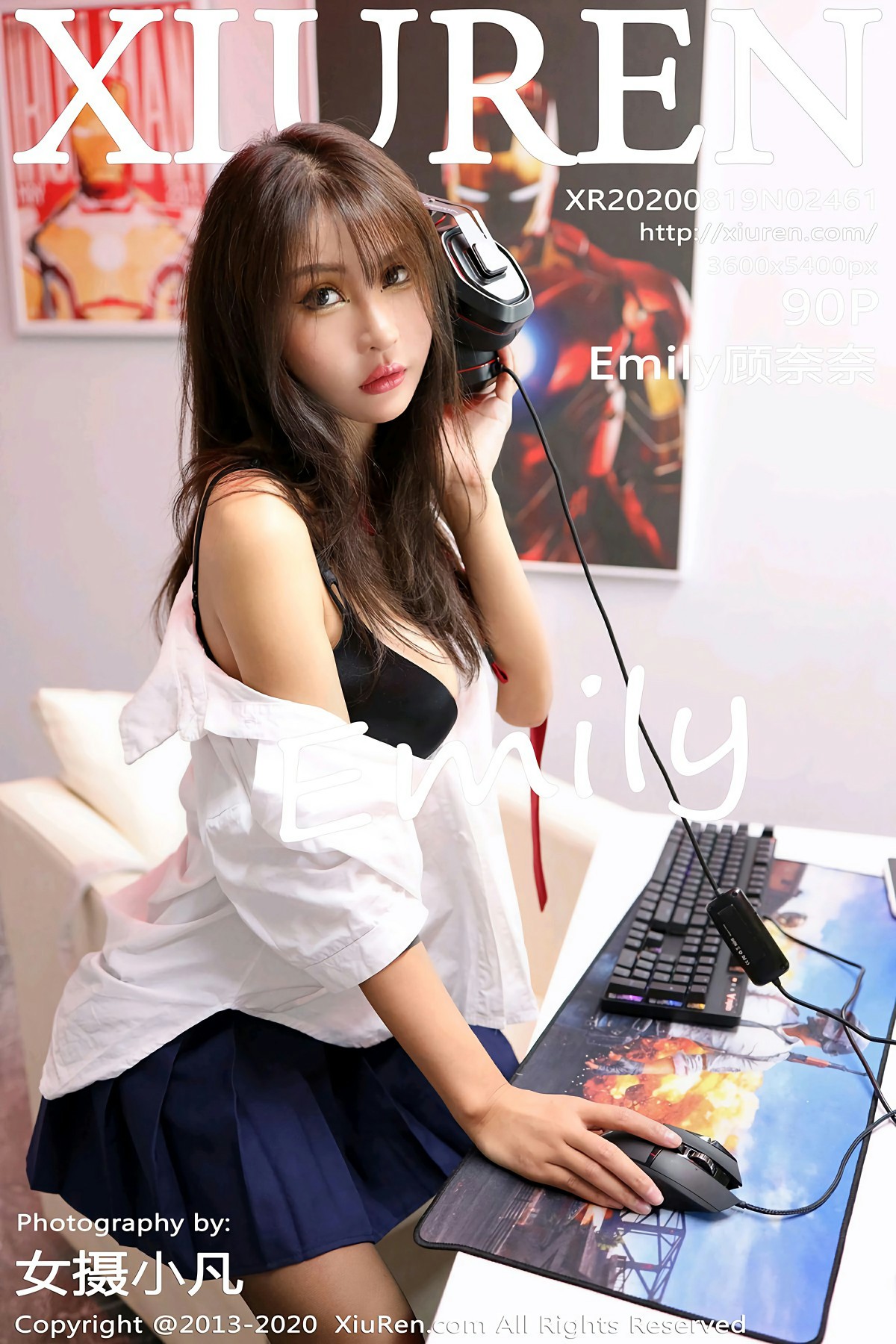 [XiuRen秀人网] 2020.08.19 No.2461 Emily顾奈奈 [90+1P]