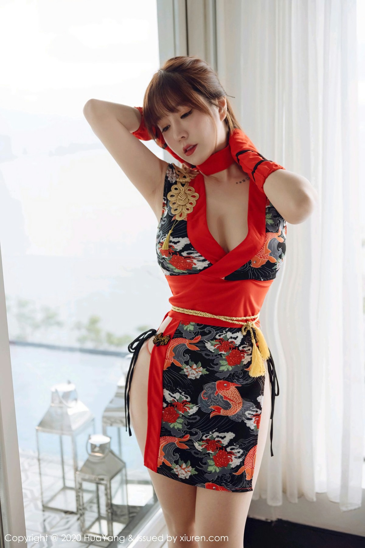 [HuaYang花漾写真] 2020.09.02 VOL.281 王雨纯 鲜艳和服 [60+1P]-第2张图片-宅男套图吧