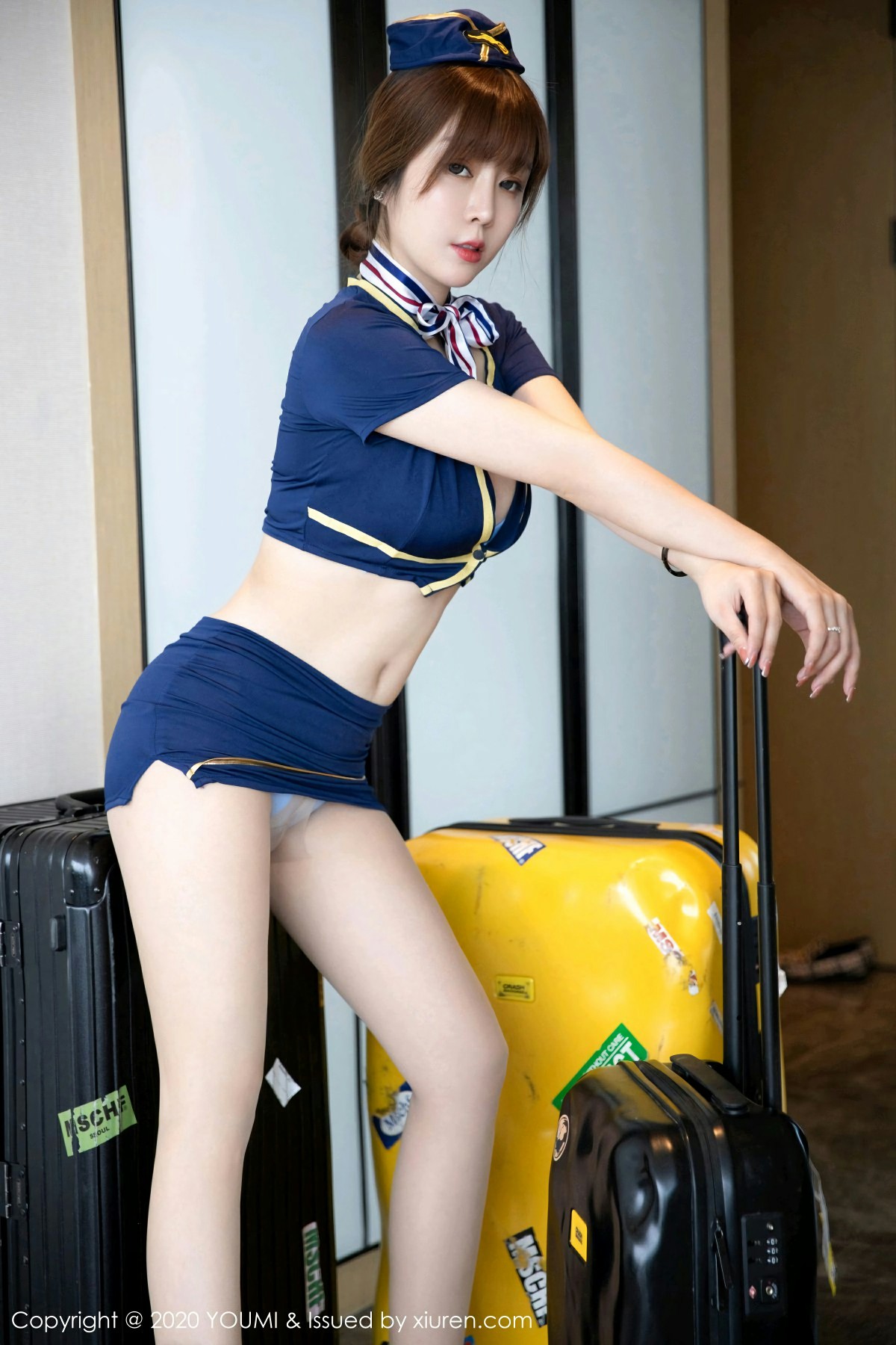 [YOUMI尤蜜荟] 2020.09.08 VOL.524 王雨纯 空乘制服 [72+1P]-第2张图片-宅男套图吧