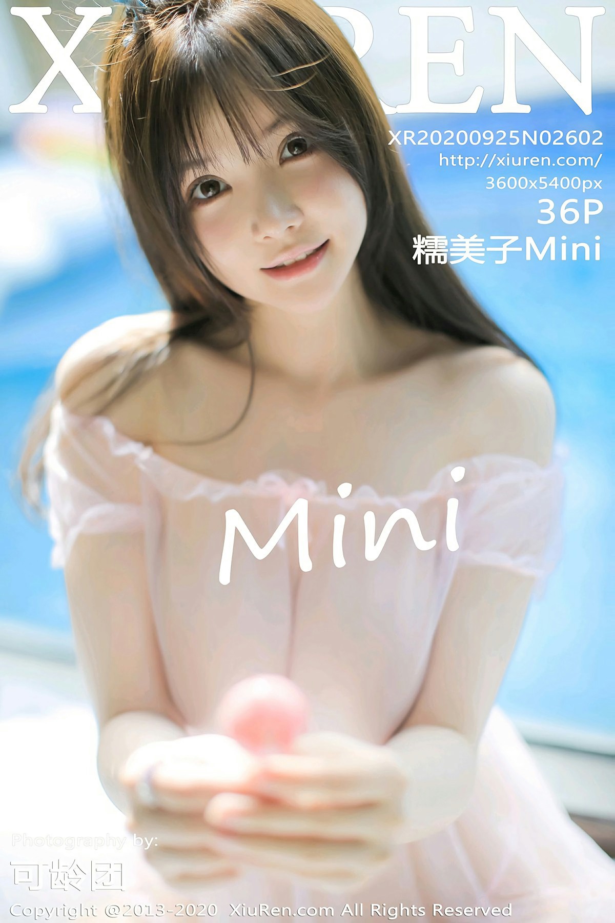 [XiuRen秀人网] 2020.09.25 No.2602 糯美子Mini [36+1P]