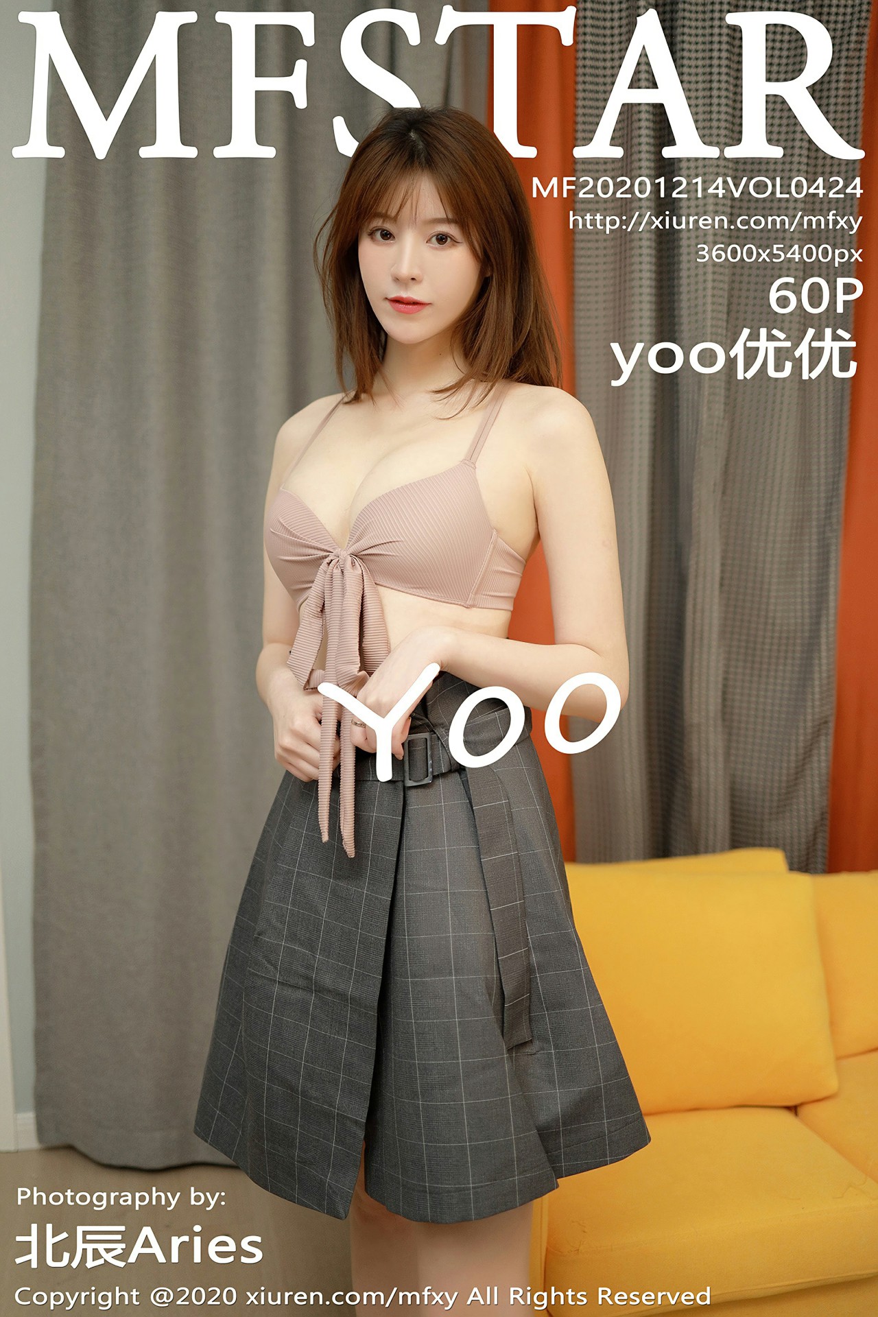 [MFStar模范学院] 2020.12.14 VOL.424 yoo优优 [60+1P]