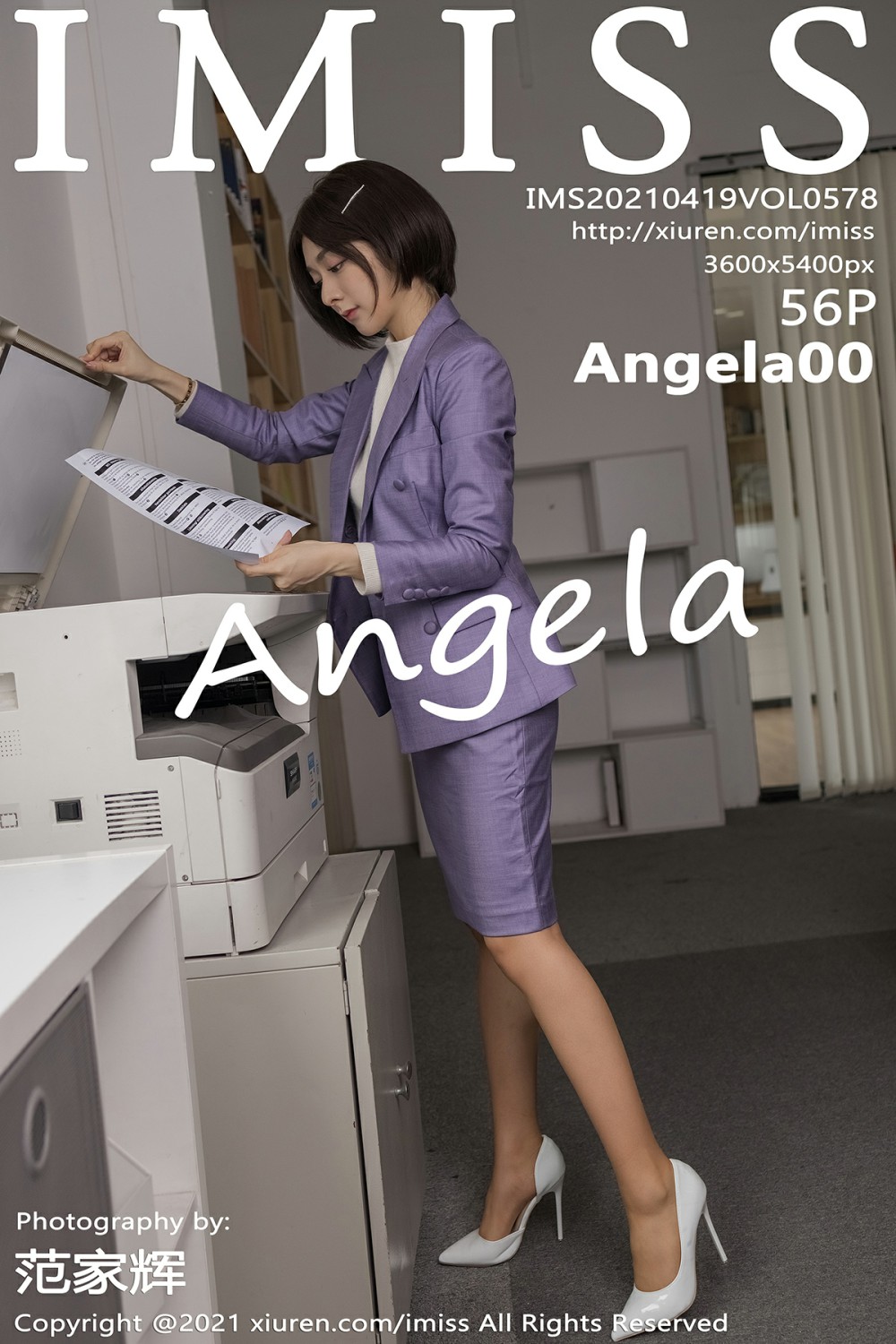 [IMISS爱蜜社] 2021.04.19 VOL.578 Angela00 [56+1P]