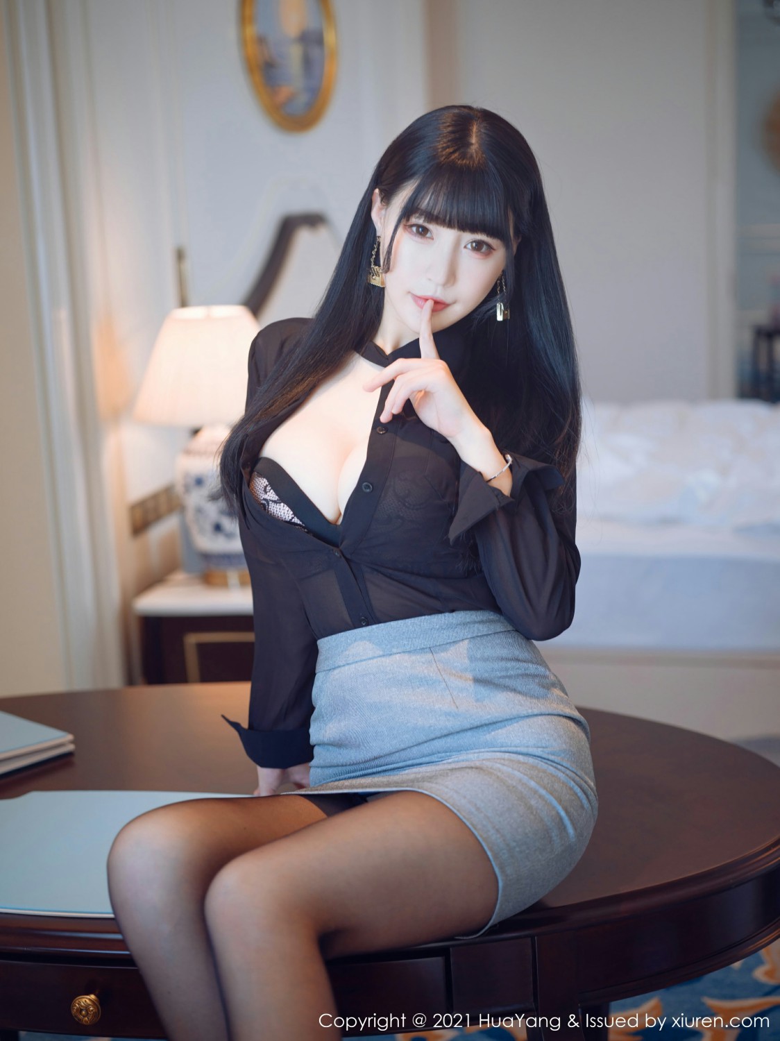 [HuaYang花漾写真] 2021.05.11 VOL.401 朱可儿Flower [51+1P]-第3张图片-宅男套图吧