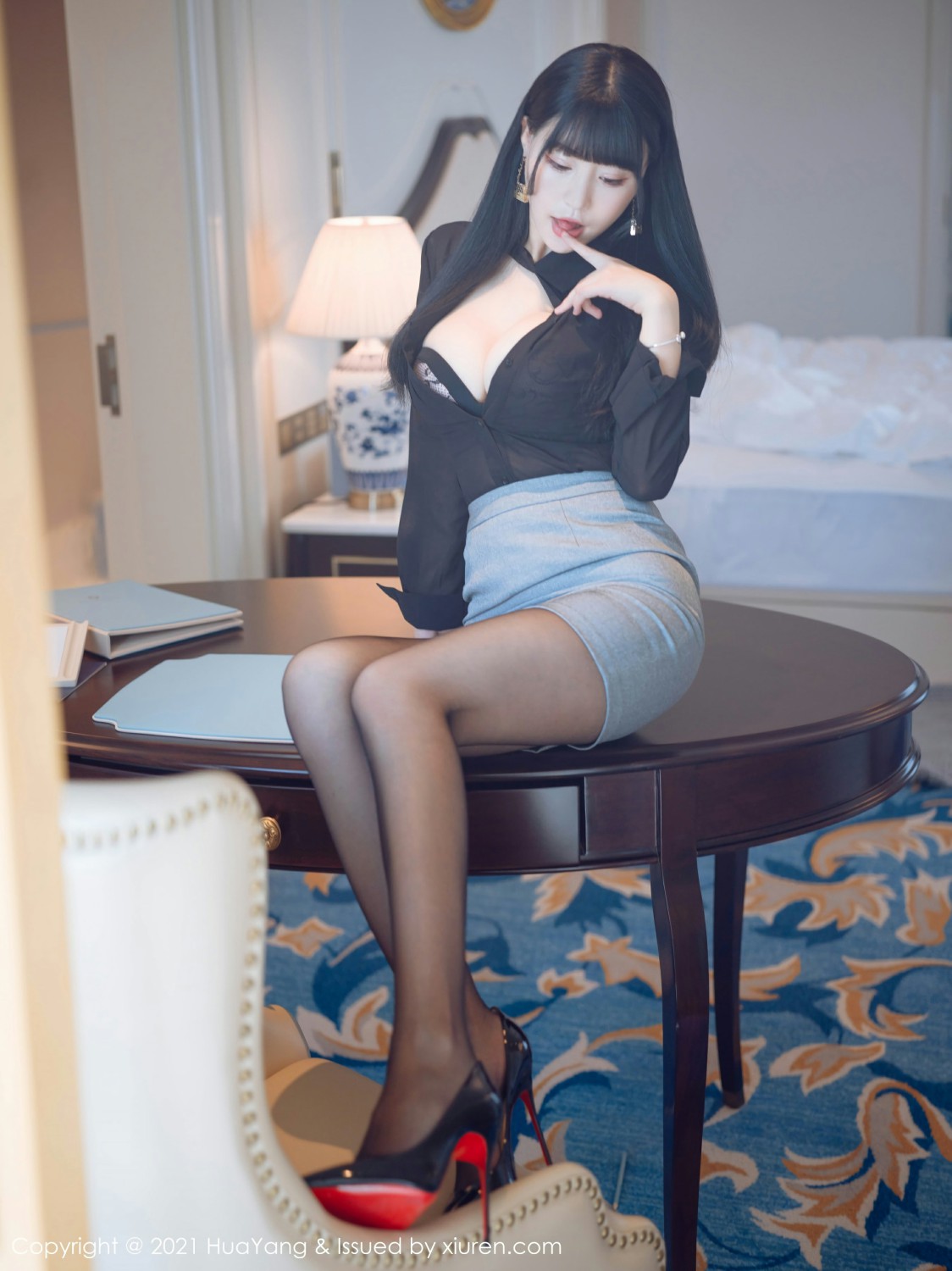 [HuaYang花漾写真] 2021.05.11 VOL.401 朱可儿Flower [51+1P]-第4张图片-宅男套图吧