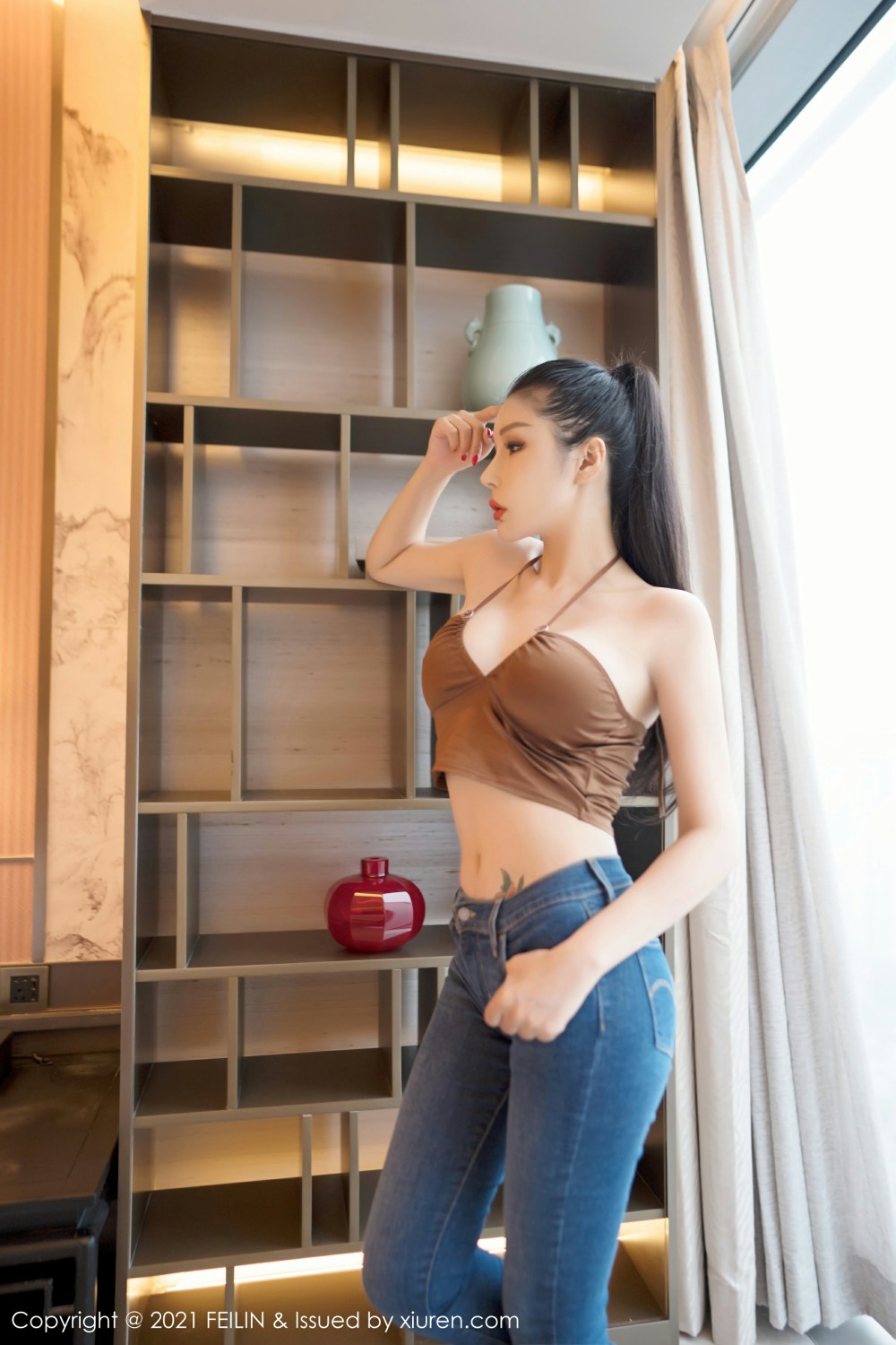 [FEILIN嗲囡囡] 2021.06.16 VOL.395 田冰冰 [42+1P]-第4张图片-宅男套图吧