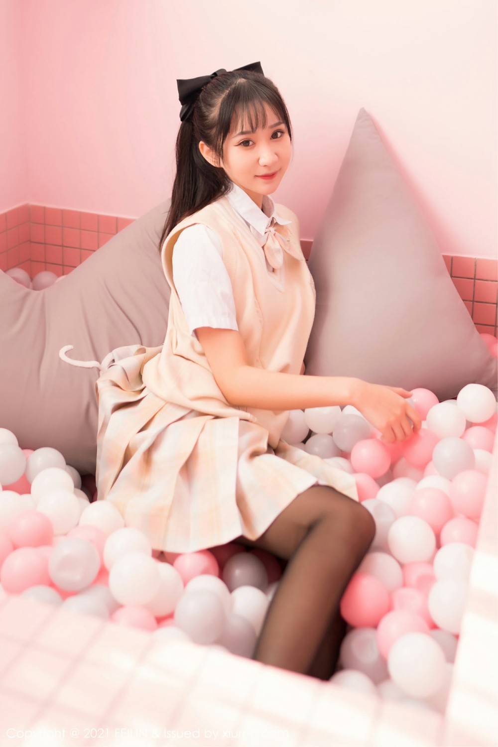 [FEILIN嗲囡囡] 2021.10.28 VOL.417 小果冻儿 [70+1P]-第2张图片-宅男套图吧