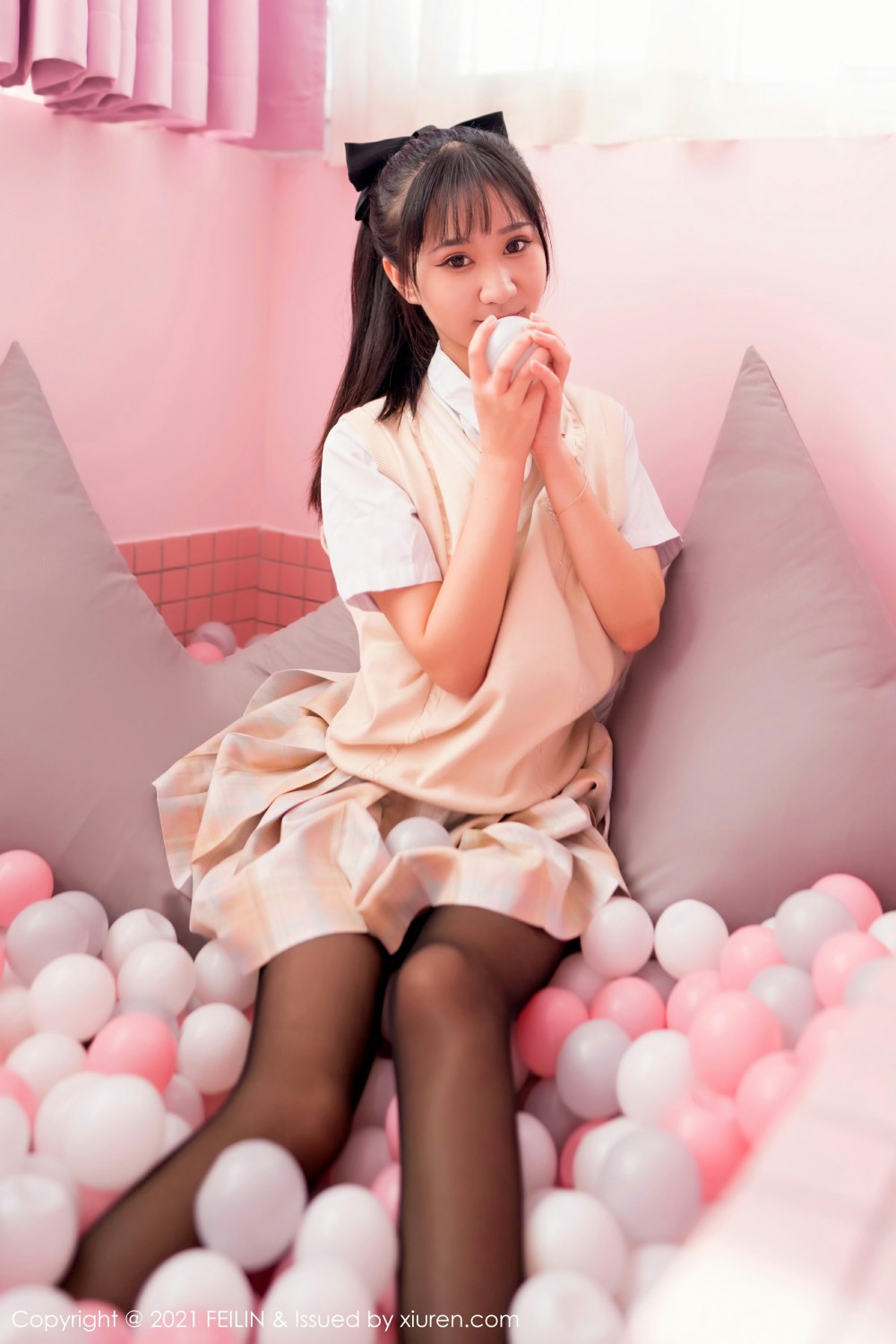 [FEILIN嗲囡囡] 2021.10.28 VOL.417 小果冻儿 [70+1P]-第3张图片-宅男套图吧
