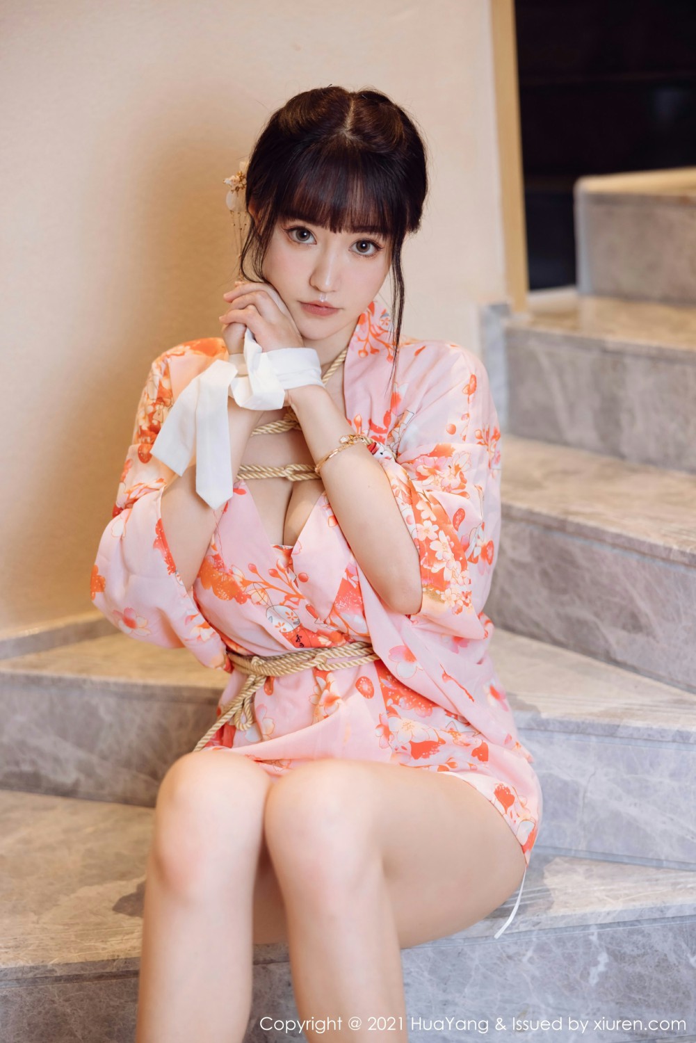 [HuaYang花漾写真] 2021.11.12 VOL.463 朱可儿Flower [61+1P]-第2张图片-宅男套图吧