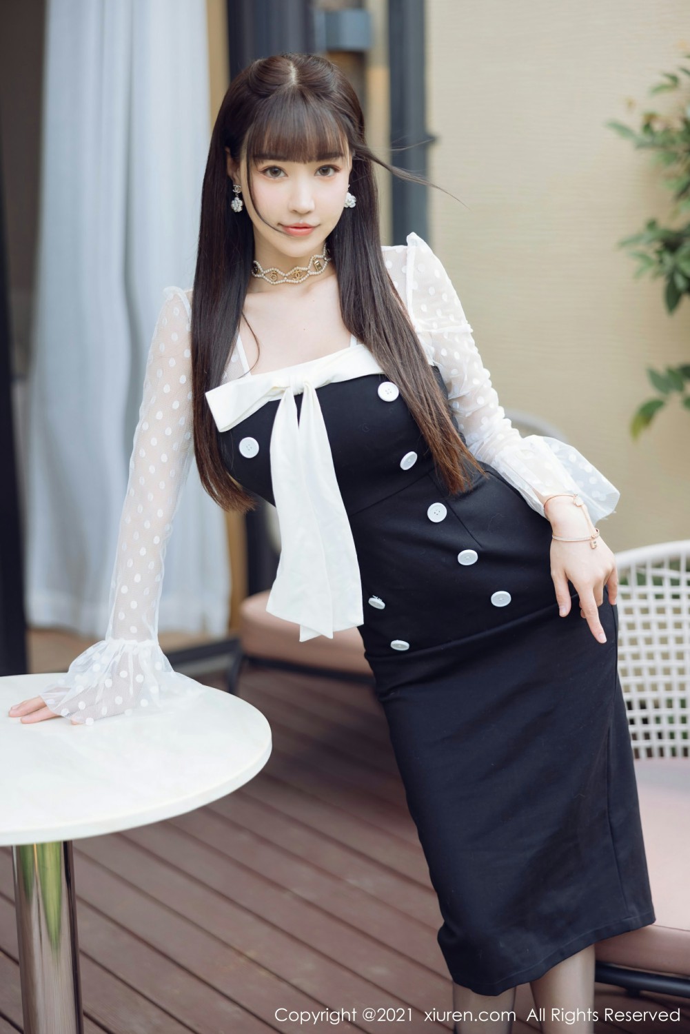 [HuaYang花漾写真] 2021.12.10 VOL.475 朱可儿Flora 斑点内衣 [51+1P]-第2张图片-宅男套图吧