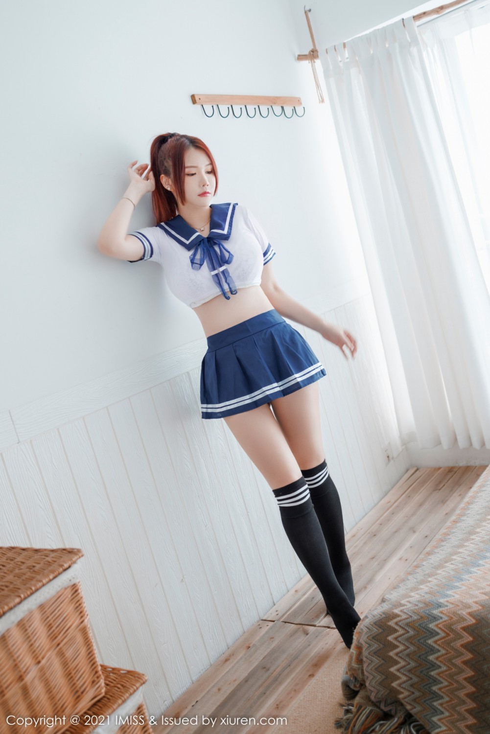 [IMISS爱蜜社] 2021.12.15 VOL.644 Evon陈赞之 超短裙写真 [36+1P]-第2张图片-宅男套图吧