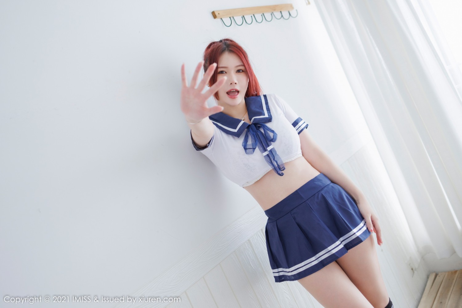 [IMISS爱蜜社] 2021.12.15 VOL.644 Evon陈赞之 超短裙写真 [36+1P]-第3张图片-宅男套图吧