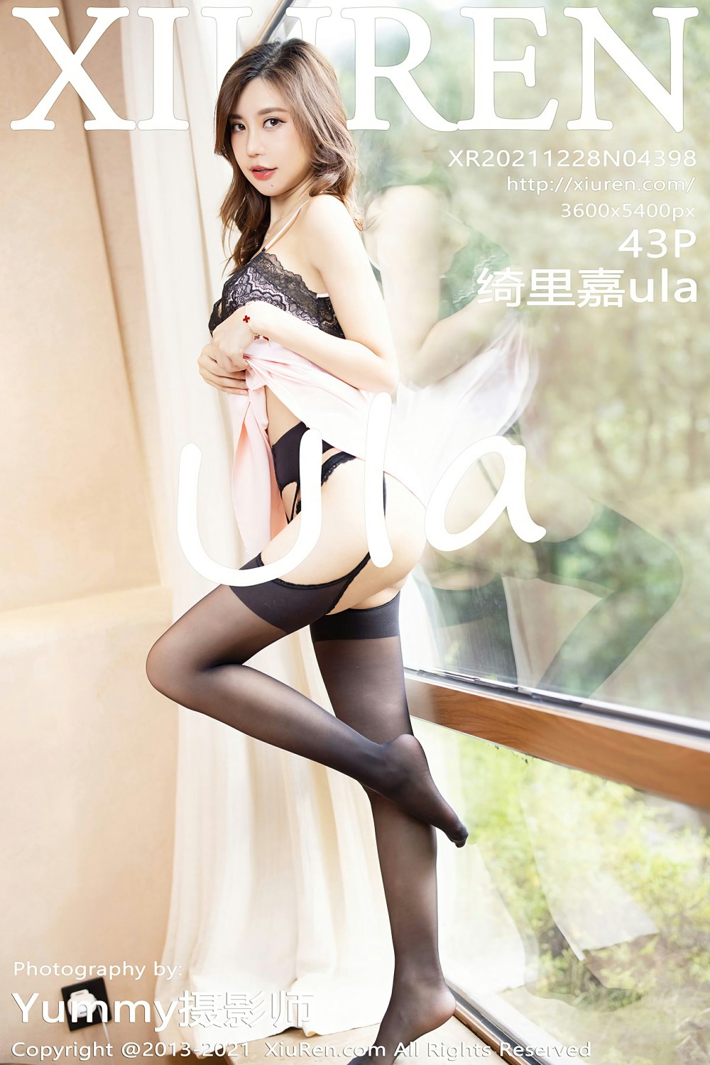 [XiuRen秀人网] 2021.12.28 No.4398 绮里嘉ula 粉色睡裙 [43+1P]