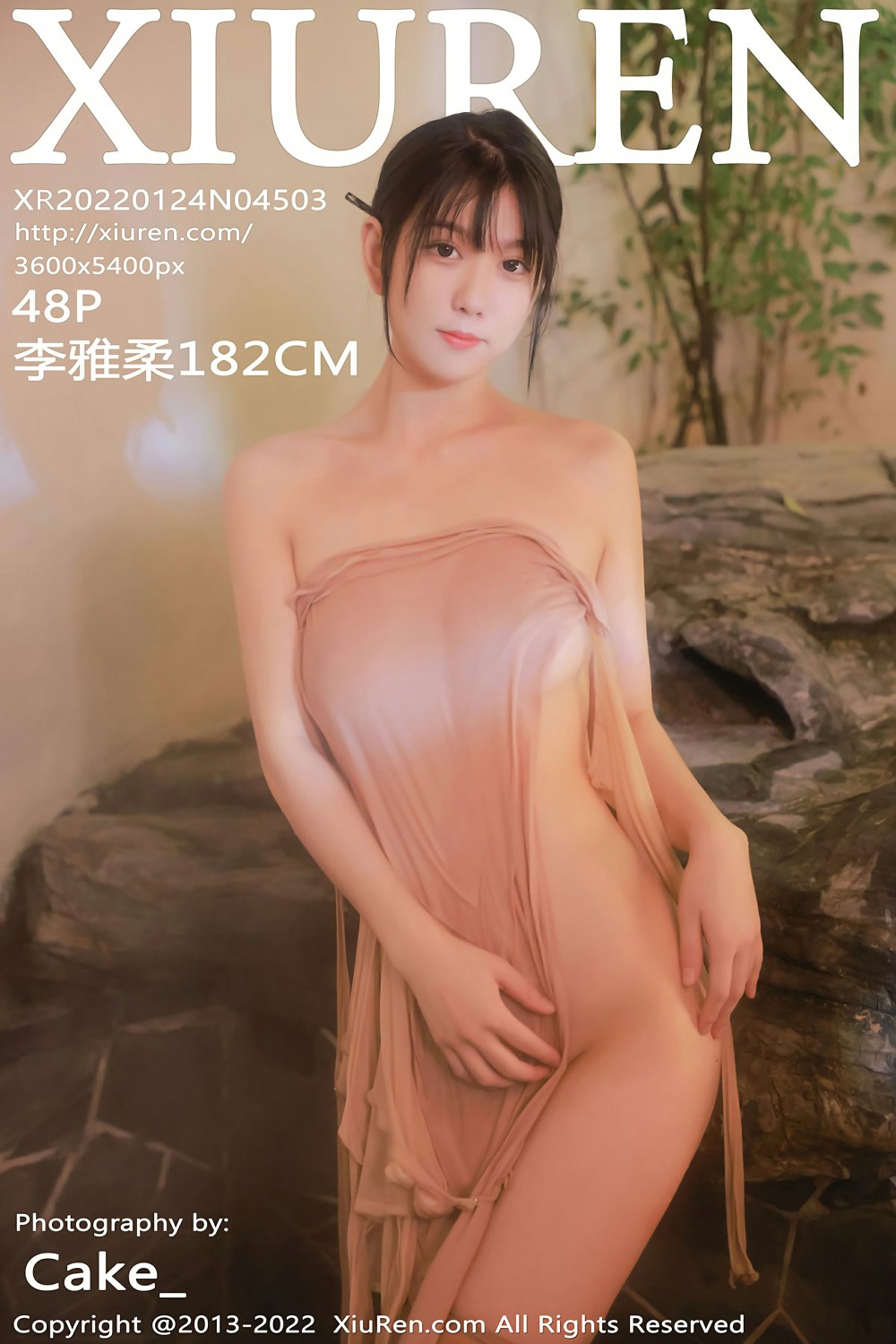 [XiuRen秀人网] 2022.01.24 No.4503 李雅柔182CM 温泉主题 [48+1P]