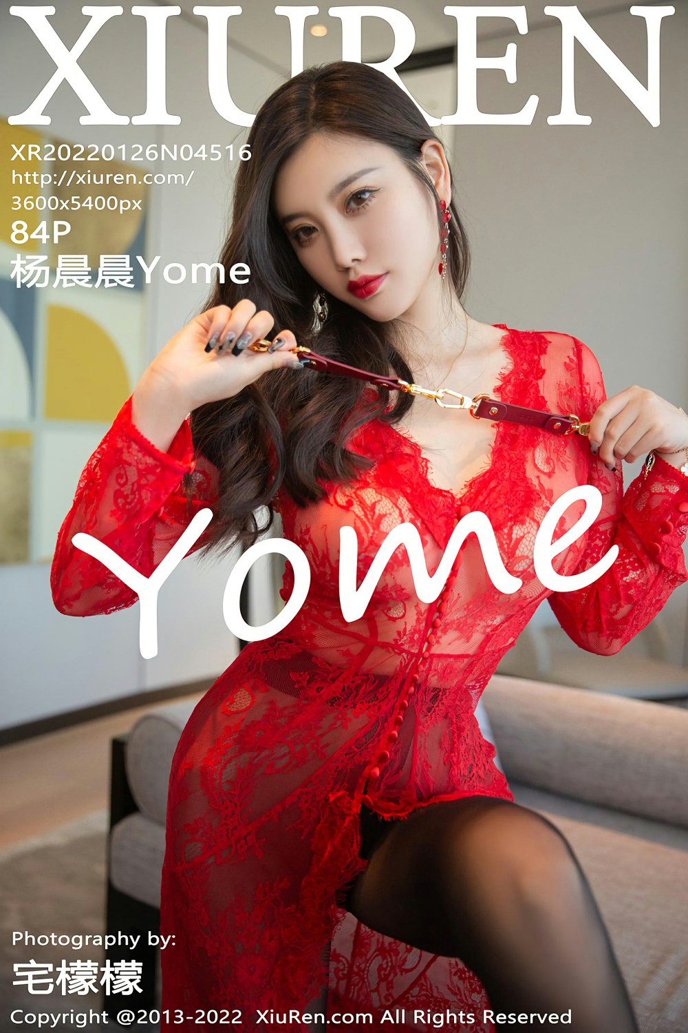 [XiuRen秀人网] 2022.01.26 No.4516 杨晨晨Yome 新婚之夜 [84+1P]