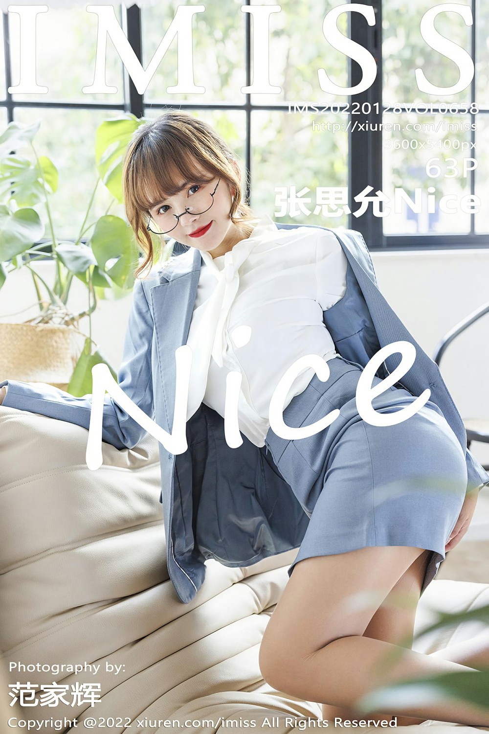 [IMISS爱蜜社] 2022.01.28 VOL.658 张思允Nice 甜美气息 [63+1P]