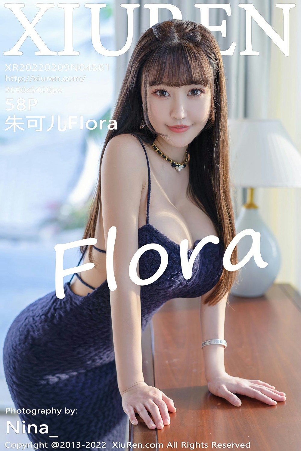 [XiuRen秀人网] 2022.02.09 No.4561 朱可儿Flora 诱人黑丝 [58+1P]-第1张图片-宅男套图吧