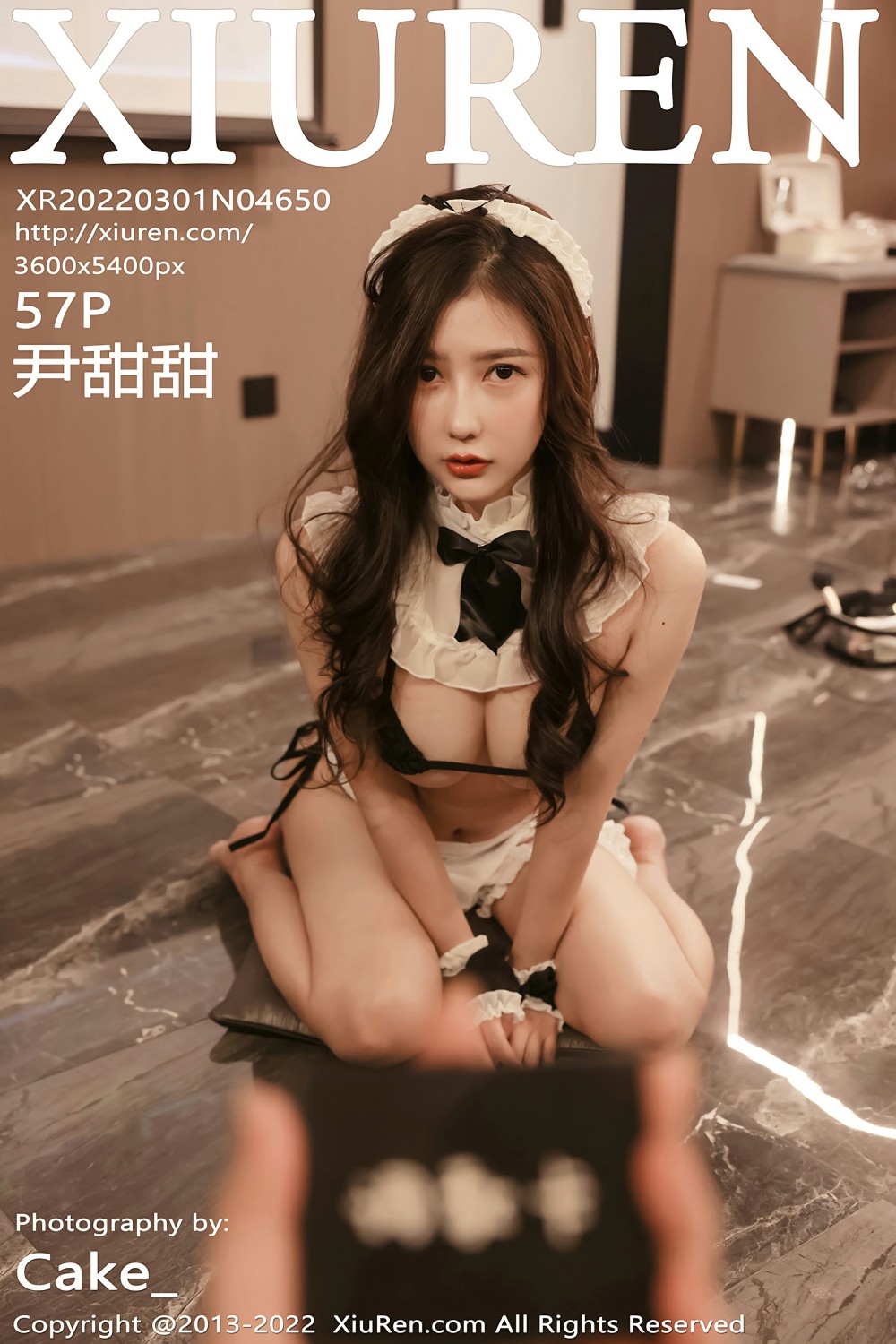 [XiuRen秀人网] 2022.03.01 No.4650 尹甜甜 黑色女仆装 [57+1P]-第1张图片-宅男套图吧