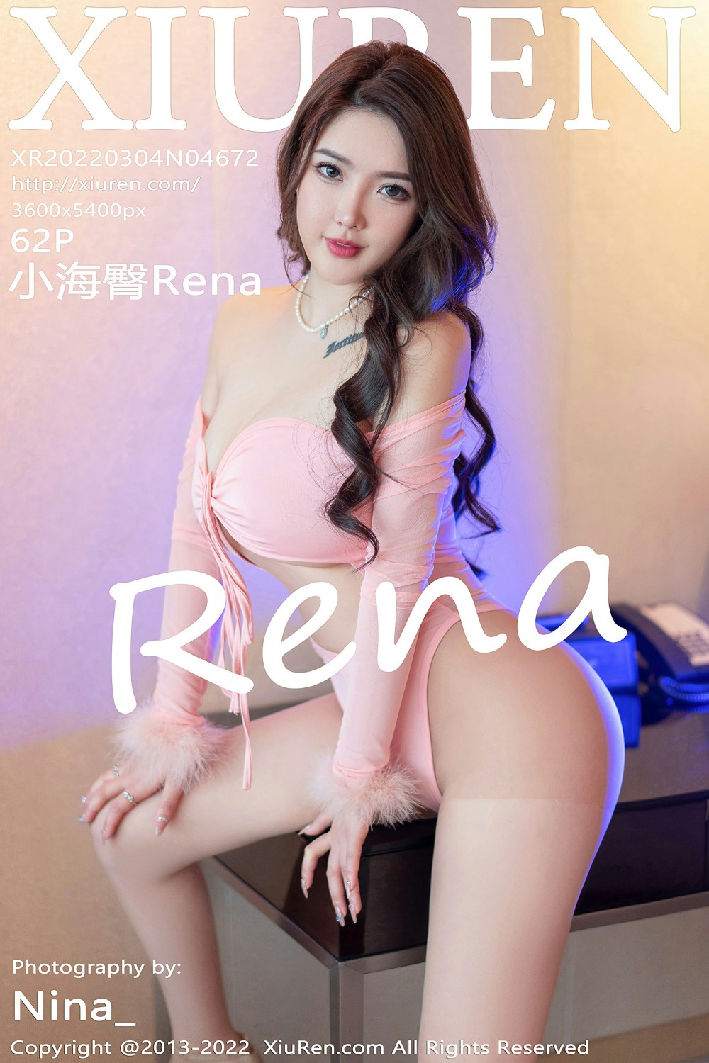[XiuRen秀人网] 2022.03.04 No.4672 小海臀Rena 性感美臀 [62+1P]-第1张图片-宅男套图吧