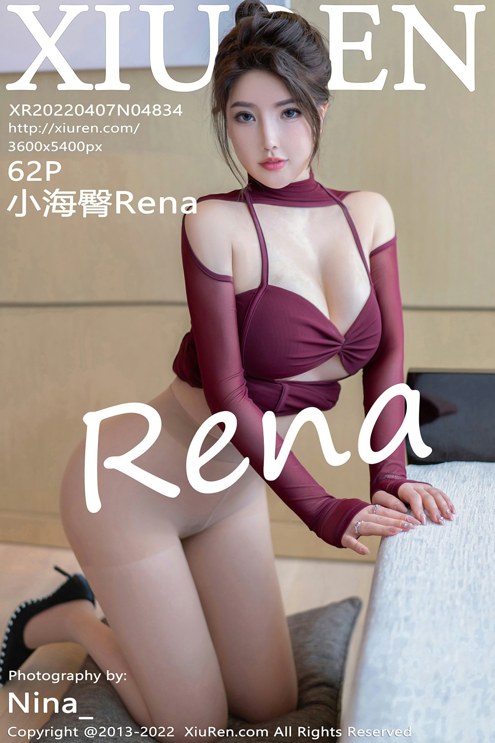 [XiuRen秀人网] 2022.04.07 No.4834 小海臀Rena [62+1P]-第1张图片-宅男套图吧