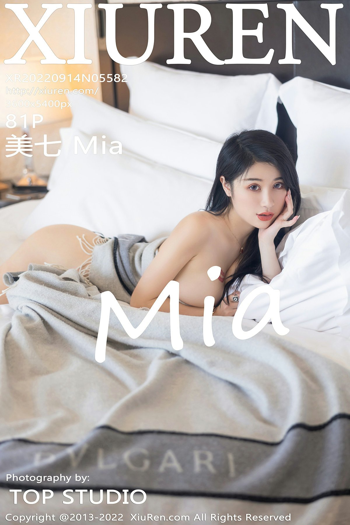 [XiuRen秀人网] 2022.09.14 No.5582 美七 Mia [81+1P]-第1张图片-宅男套图吧