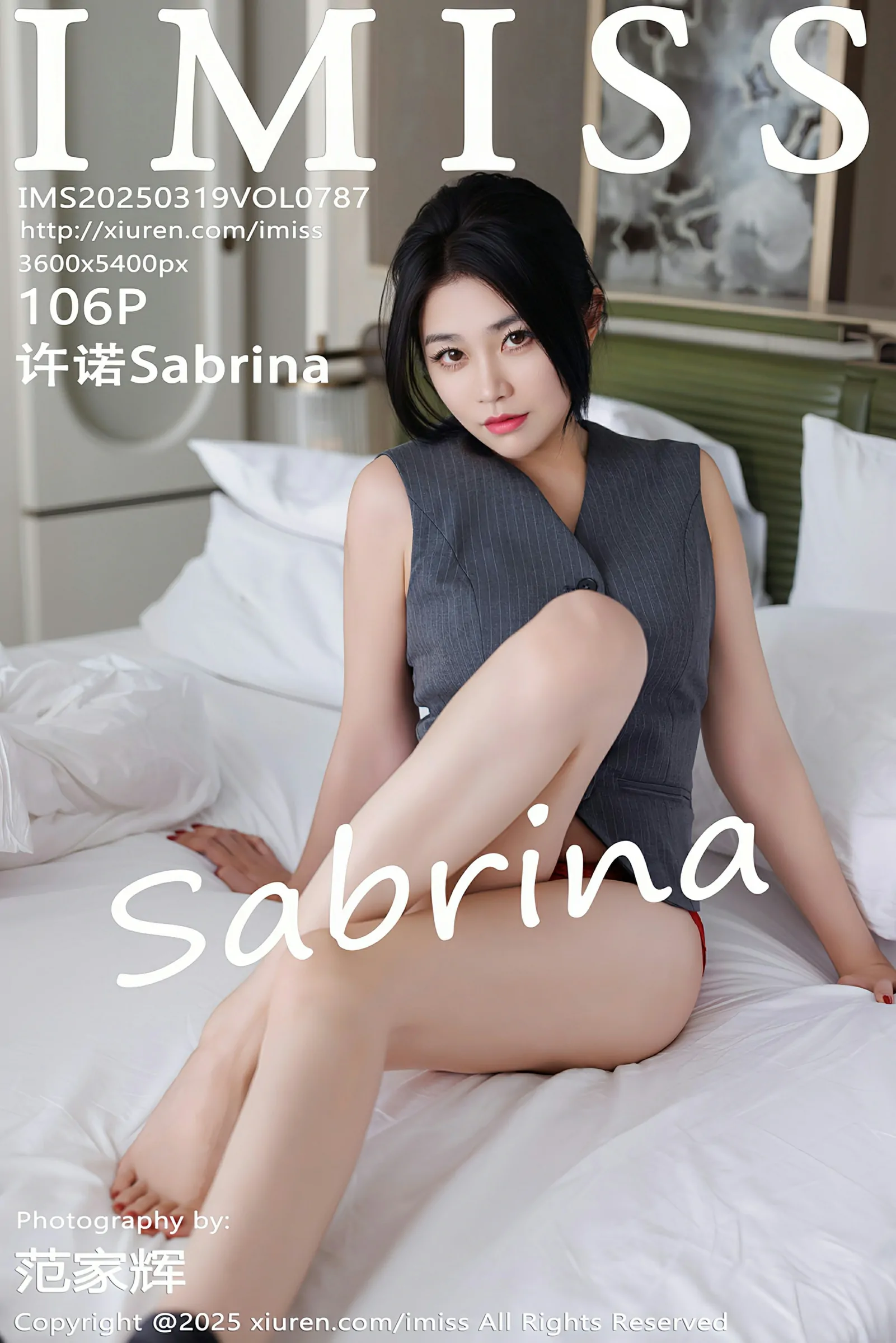[IMISS爱蜜社] 2025.03.19 VOL.787 许诺Sabrina [106+1P]