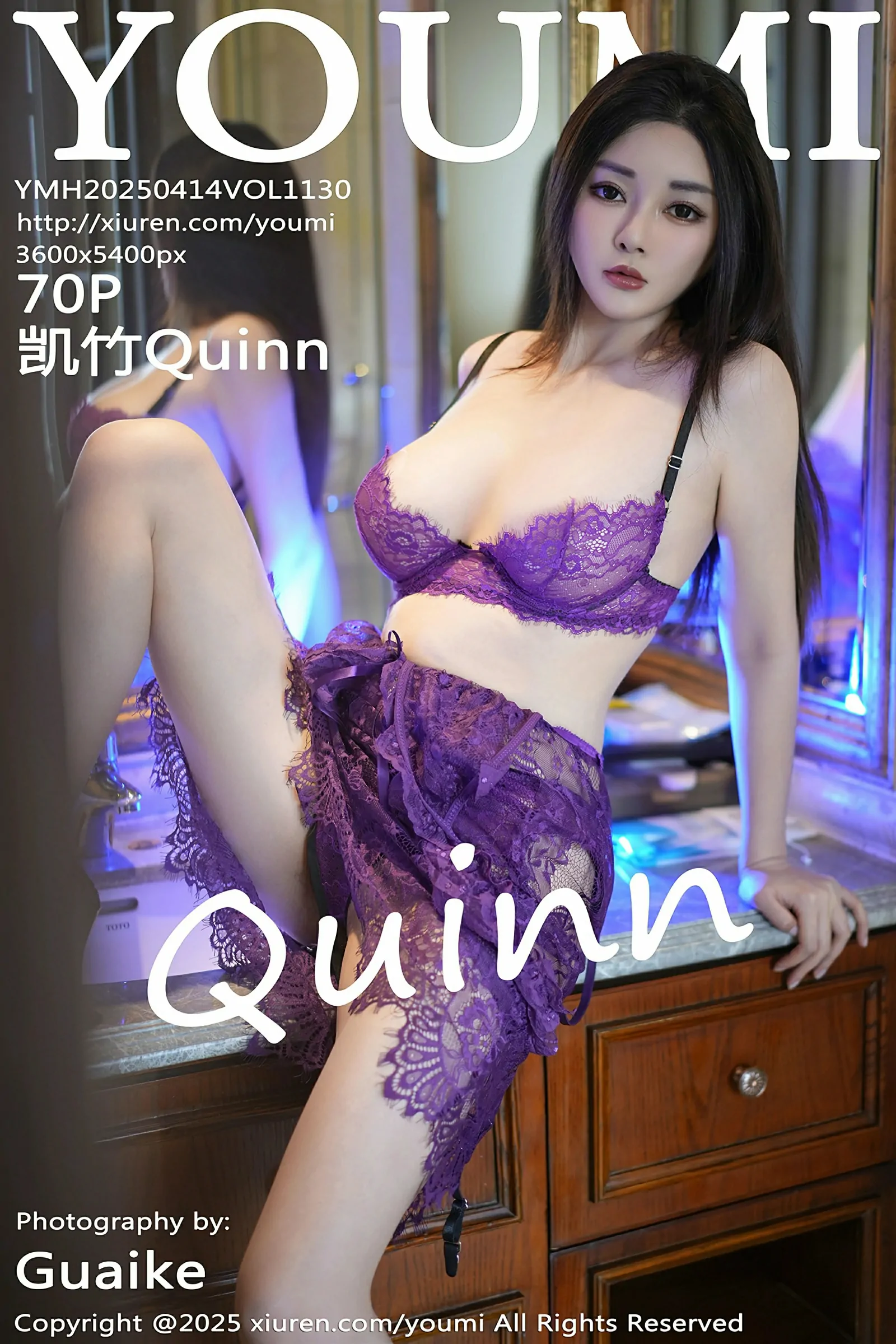 [YOUMI尤蜜荟] 2025.04.14 VOL.1130 凯竹Quinn [70+1P]