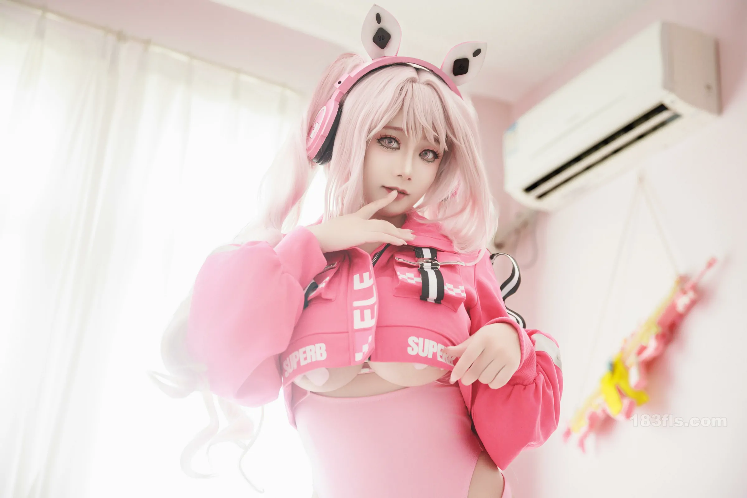 阿雪雪 - 爱丽丝泳装-第2张图片-宅男套图吧