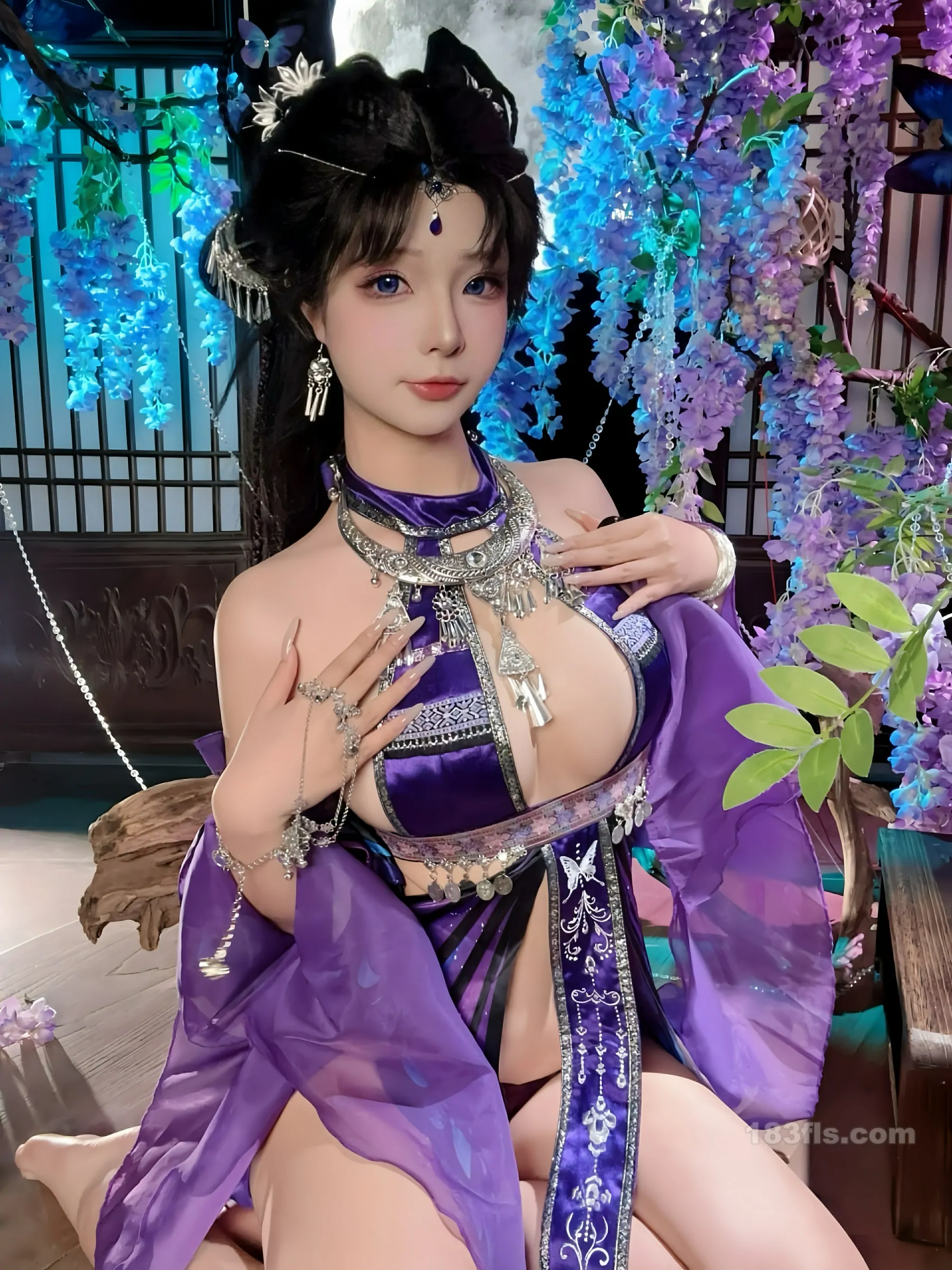 yuuhui玉汇 - 苗蛊柔情-第5张图片-宅男套图吧