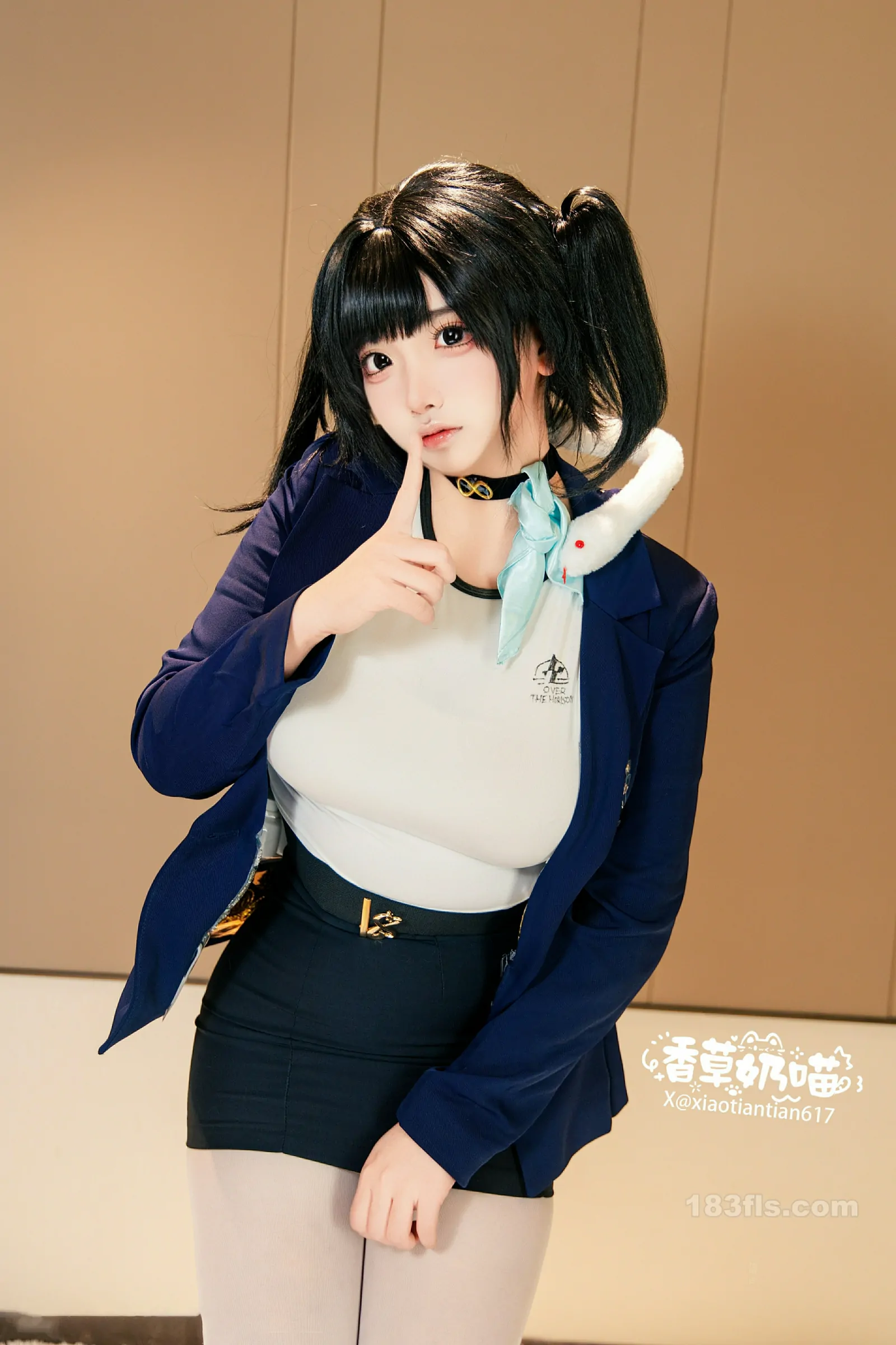香草奶喵 Nikke胜利女神 - 索拉-第4张图片-宅男套图吧