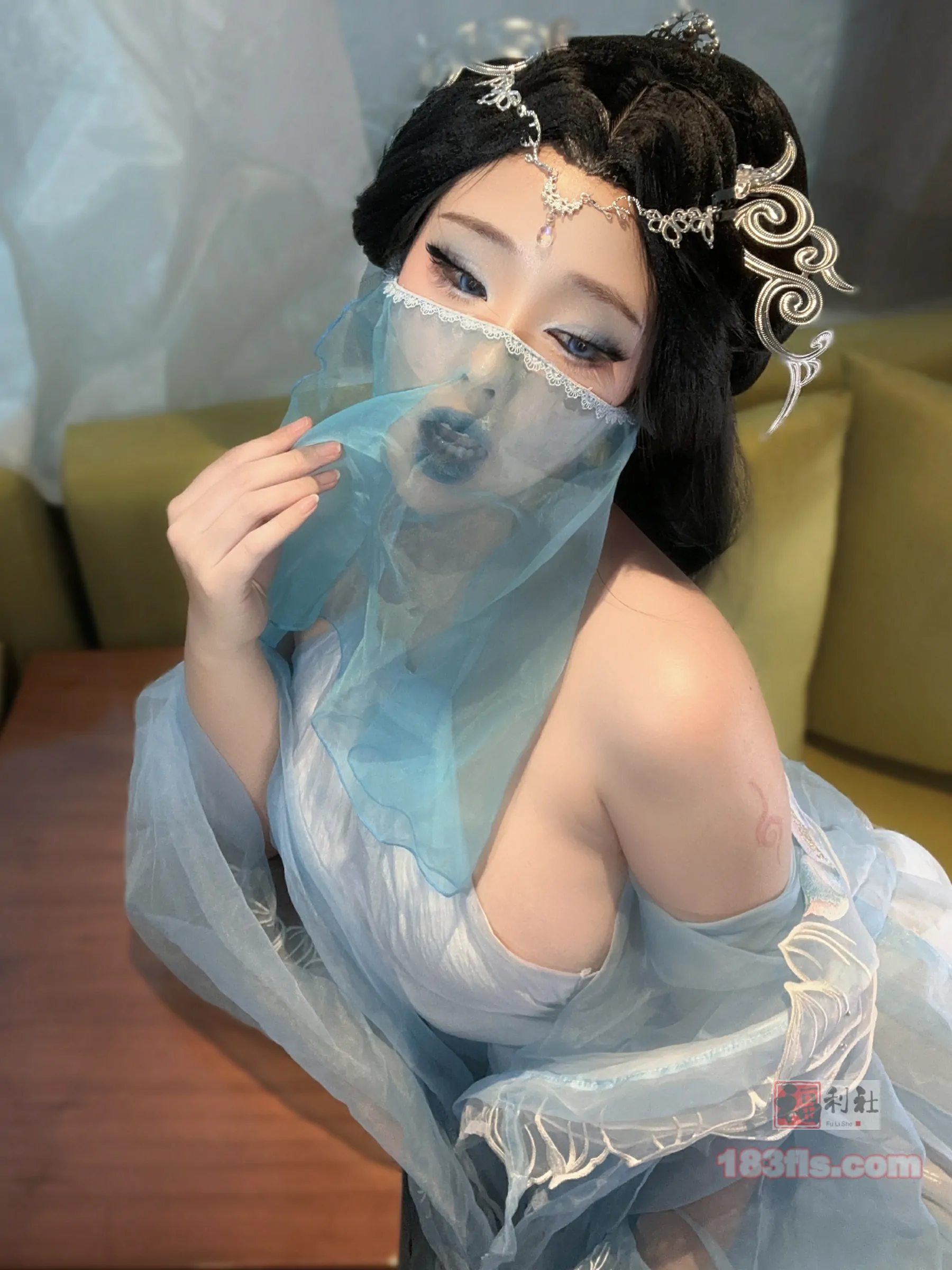 钛合金TiTi - 蓝环古装-第5张图片-宅男套图吧