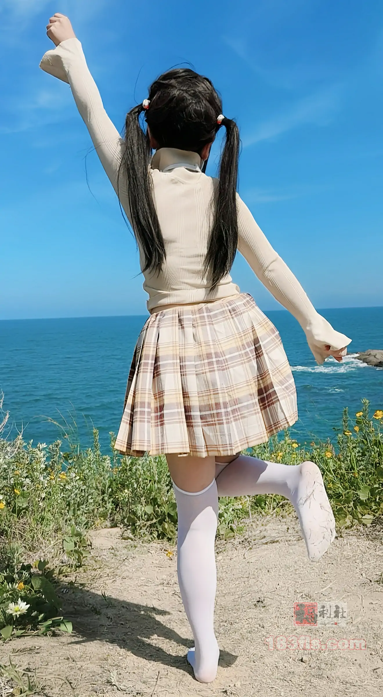 香草奶喵 - JK春游-第2张图片-宅男套图吧 香草奶喵 - JK春游-第2张图片-宅男套图吧