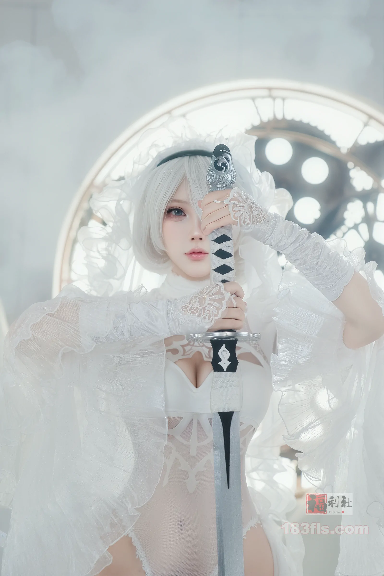 CatDemon喵崽 - 尼尔·机械纪元 2B 狂野新娘-第2张图片-宅男套图吧 CatDemon喵崽 - 尼尔·机械纪元 2B 狂野新娘-第2张图片-宅男套图吧