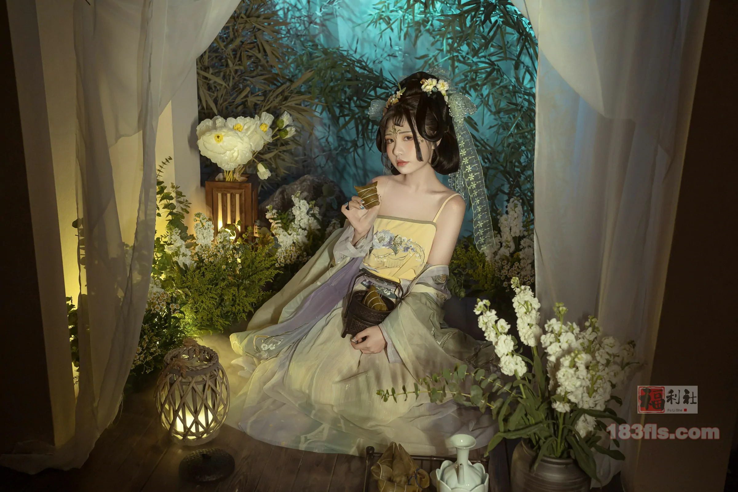 爆机少女喵小吉 - 浣溪沙·端午-第4张图片-宅男套图吧