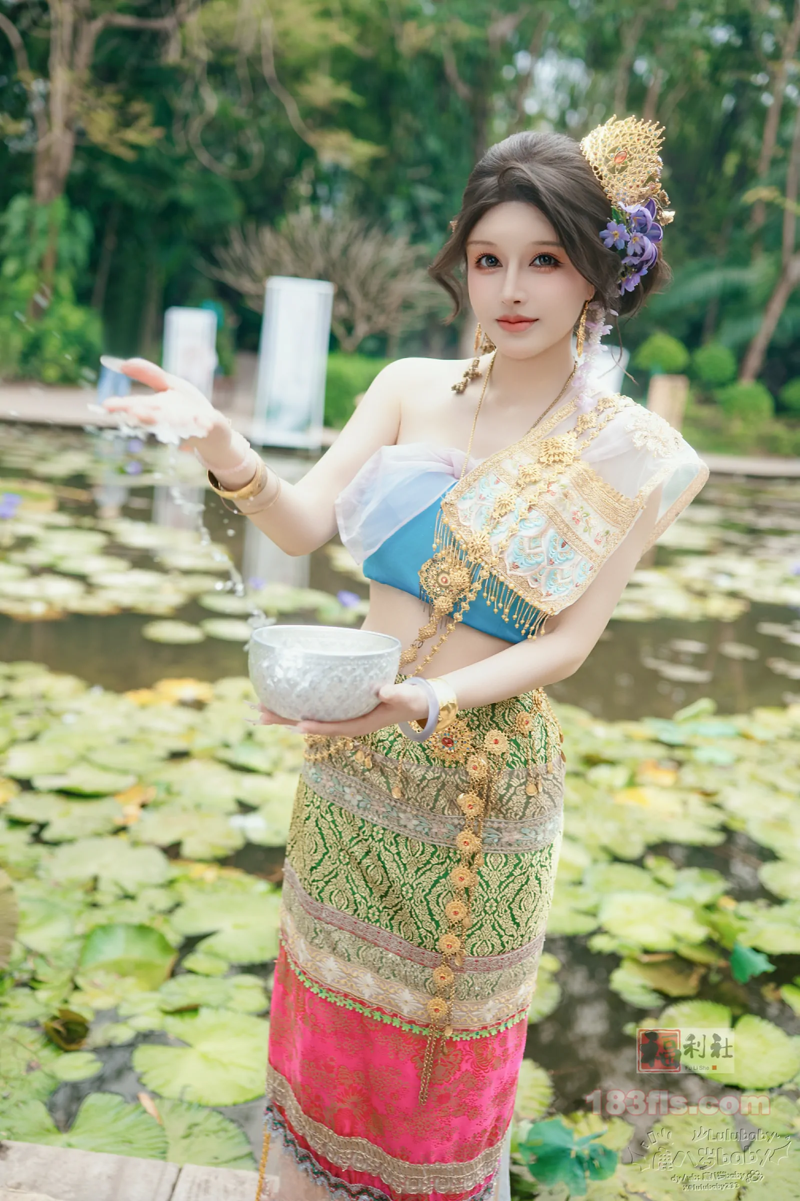 鹿八岁baby – 傣族-第6张图片-宅男套图吧